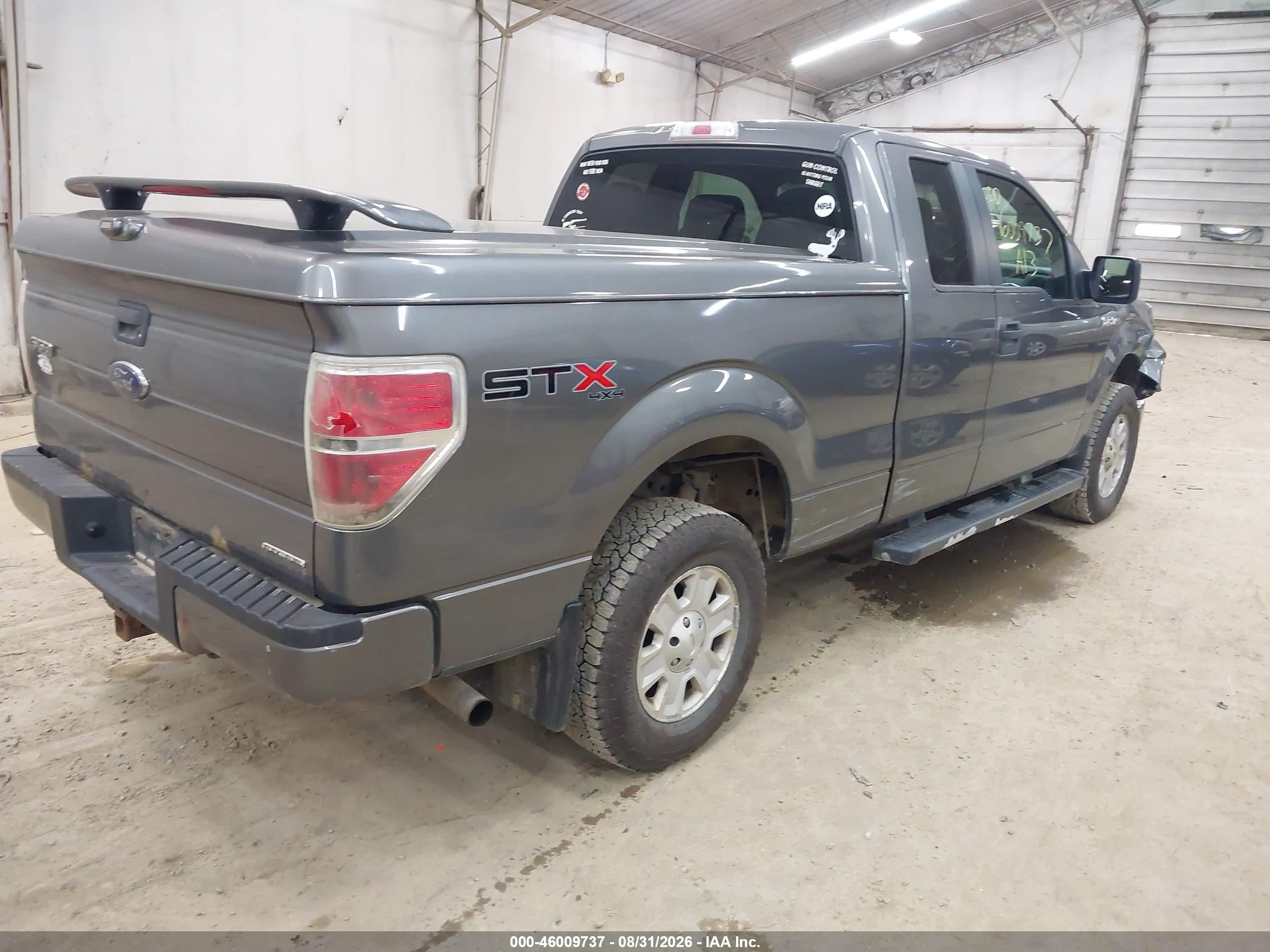 2013 Ford F-150 Stx Gray vin: 1FTEX1EM9DKF30156