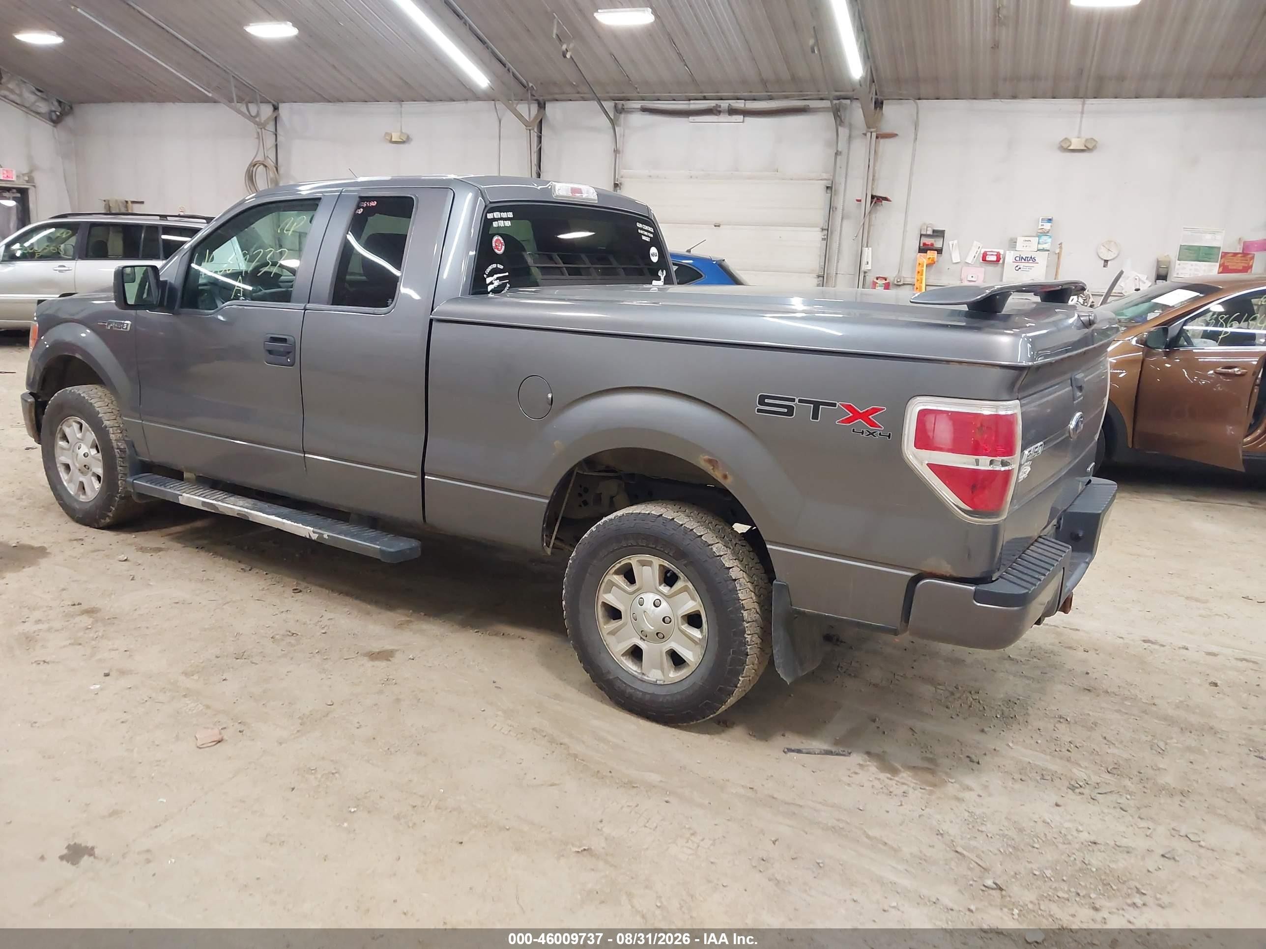 2013 Ford F-150 Stx Gray vin: 1FTEX1EM9DKF30156