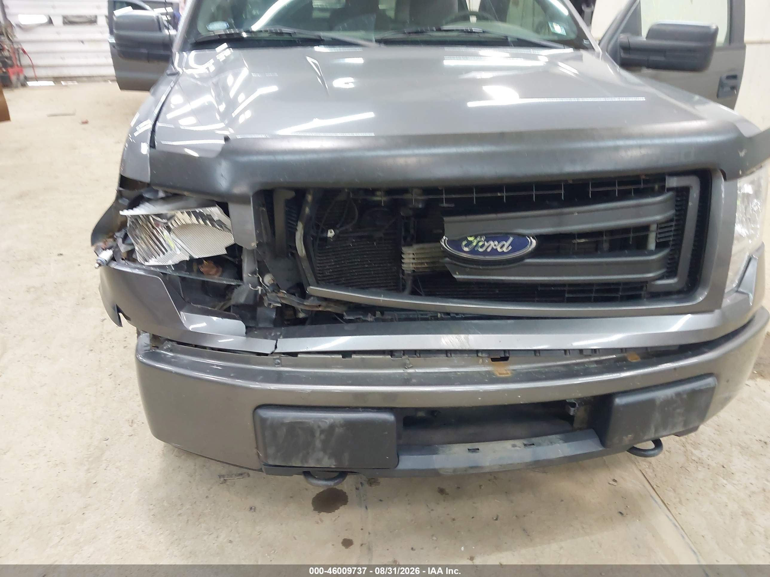 2013 Ford F-150 Stx Gray vin: 1FTEX1EM9DKF30156