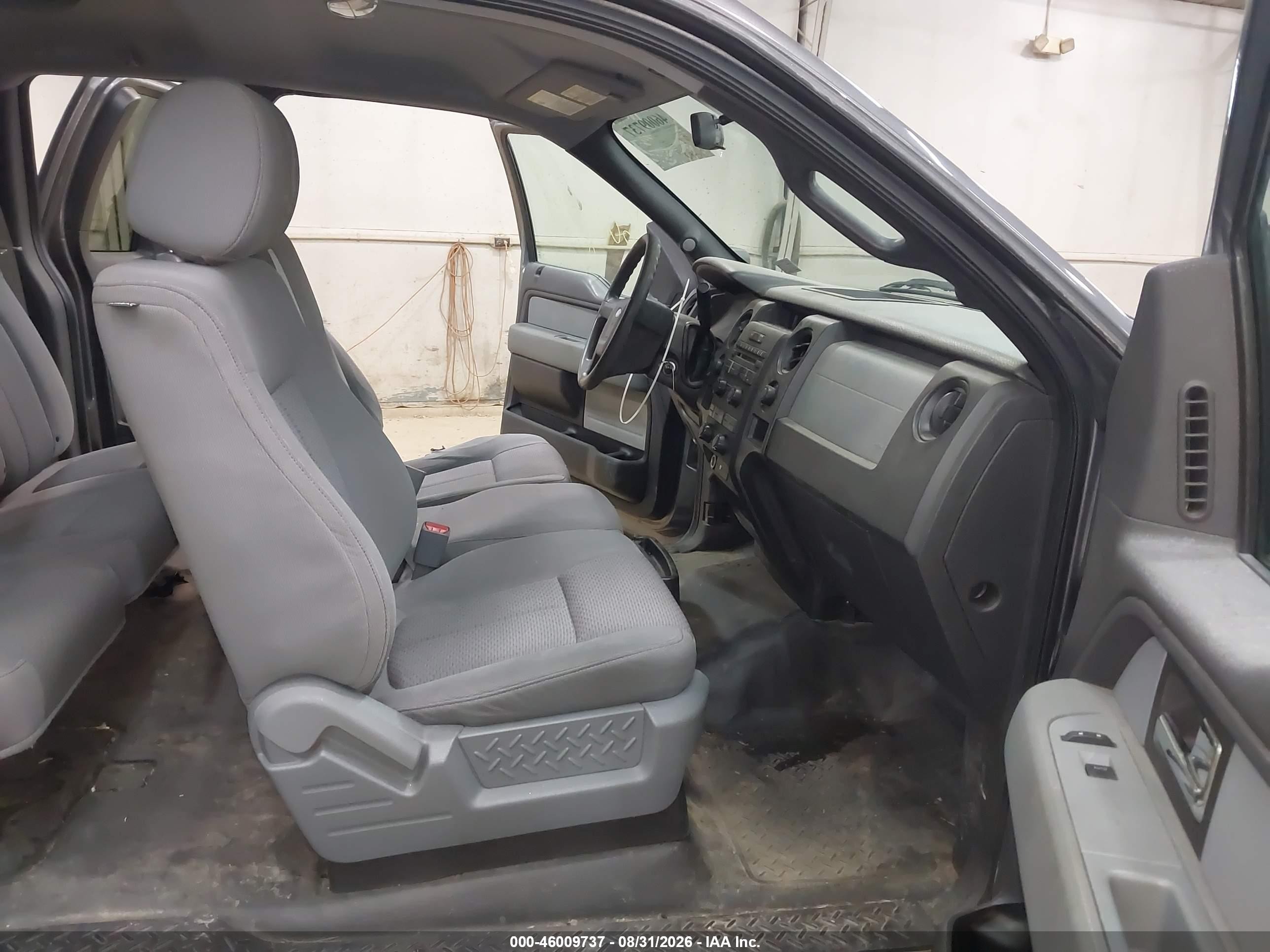 2013 Ford F-150 Stx Gray vin: 1FTEX1EM9DKF30156