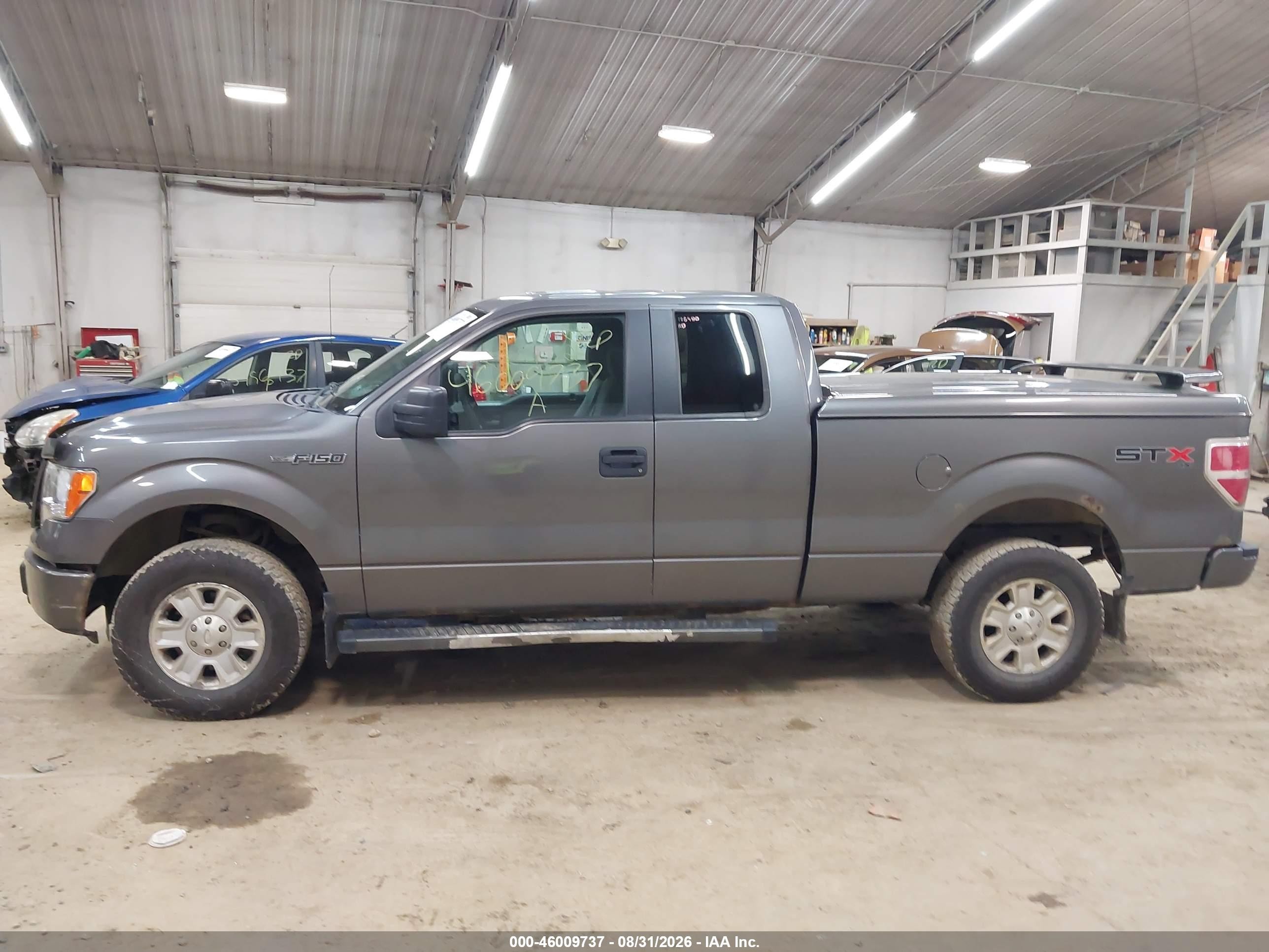 2013 Ford F-150 Stx Gray vin: 1FTEX1EM9DKF30156