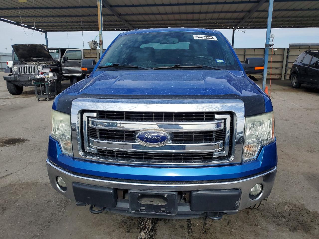 2014 Ford F150 Blue vin: 1FTEX1EM9EFA39497