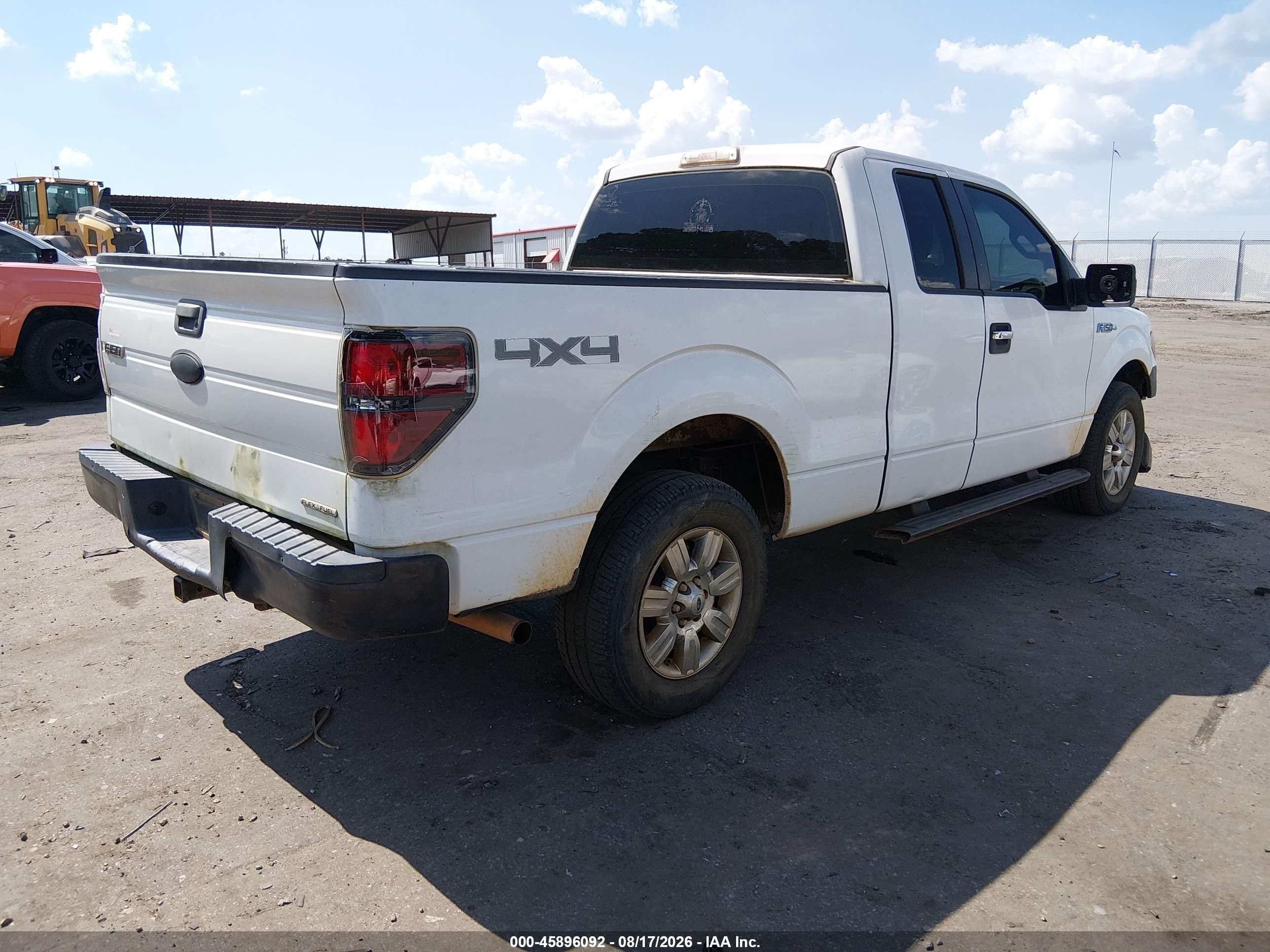 2011 Ford F-150 Xl White vin: 1FTEX1EMXBFB46859