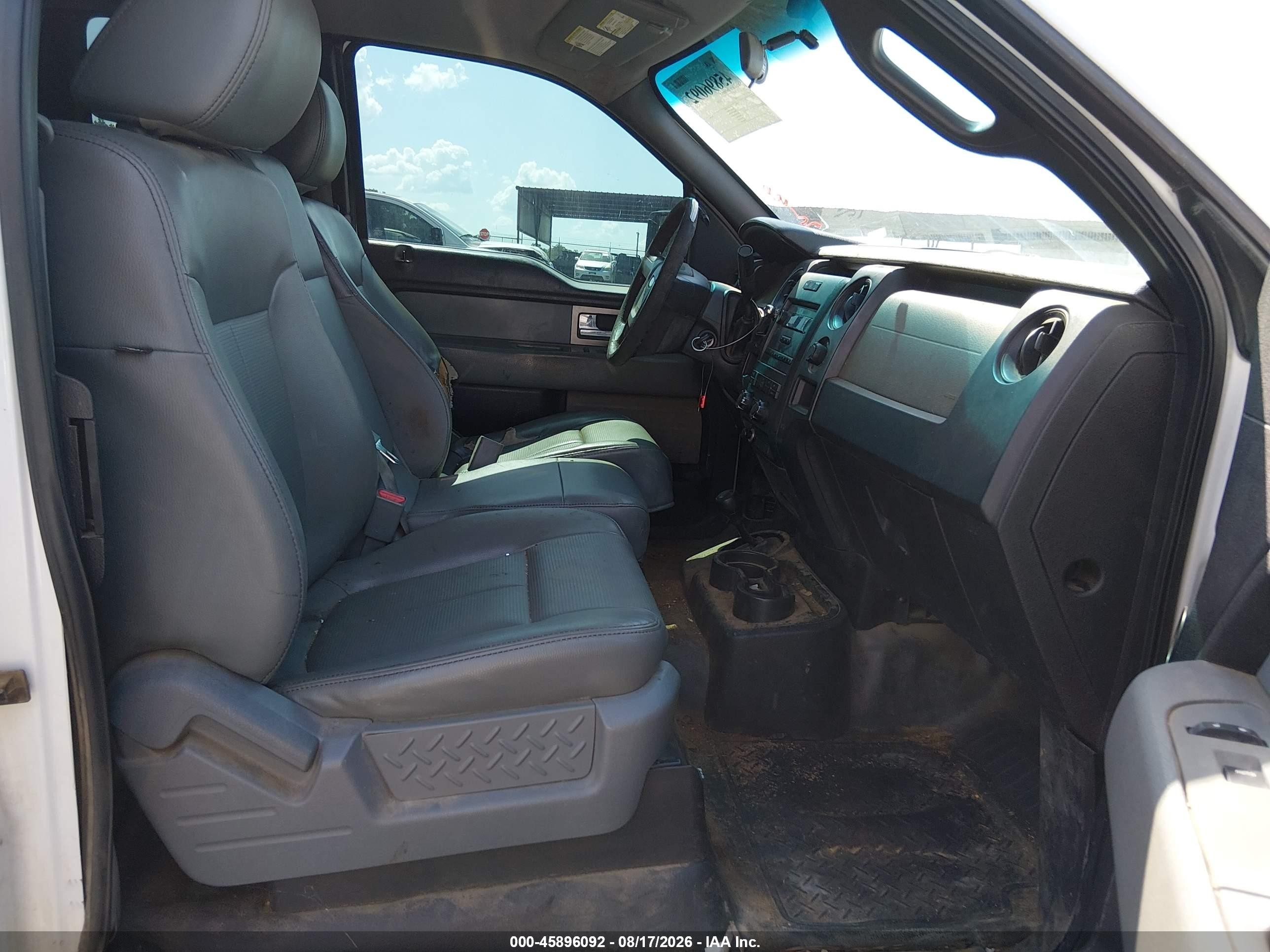 2011 Ford F-150 Xl White vin: 1FTEX1EMXBFB46859