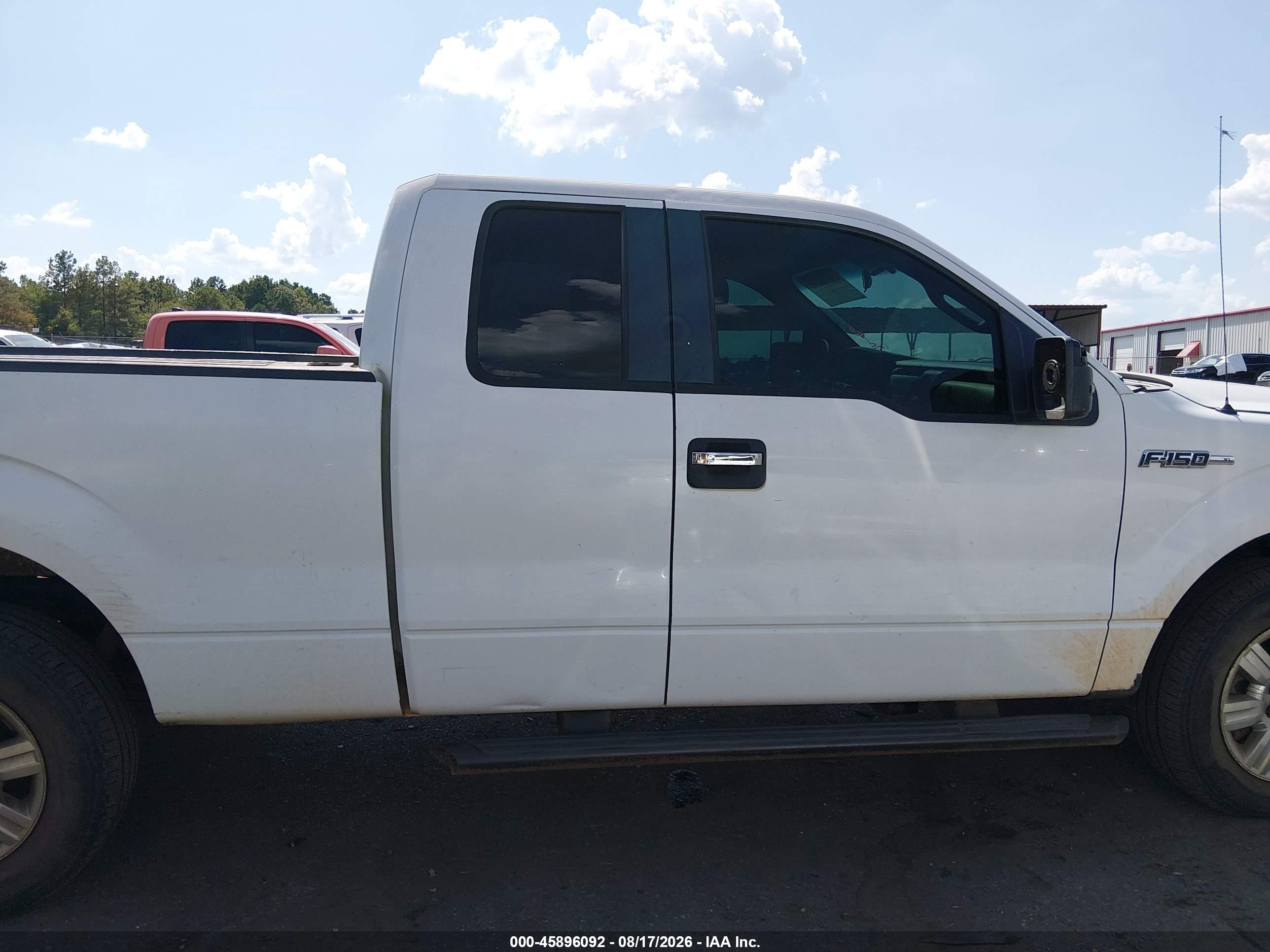 2011 Ford F-150 Xl White vin: 1FTEX1EMXBFB46859