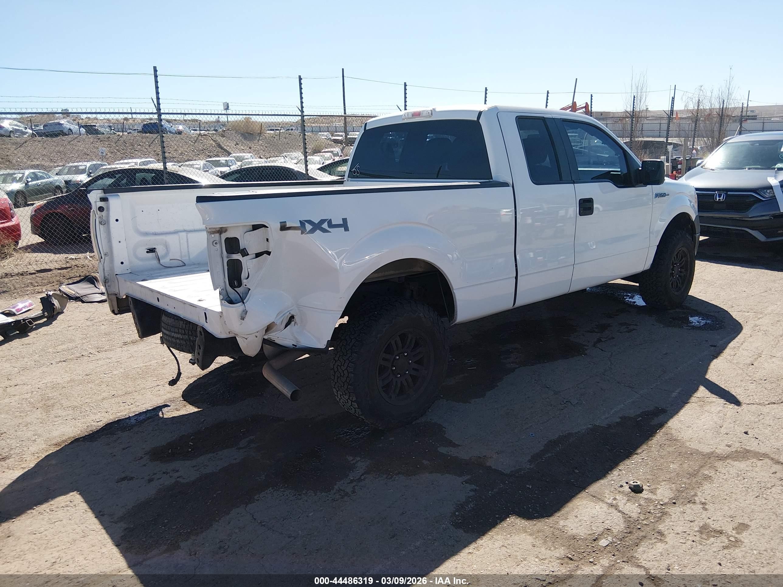 2012 Ford F-150 Xl White vin: 1FTEX1EMXCFA44513