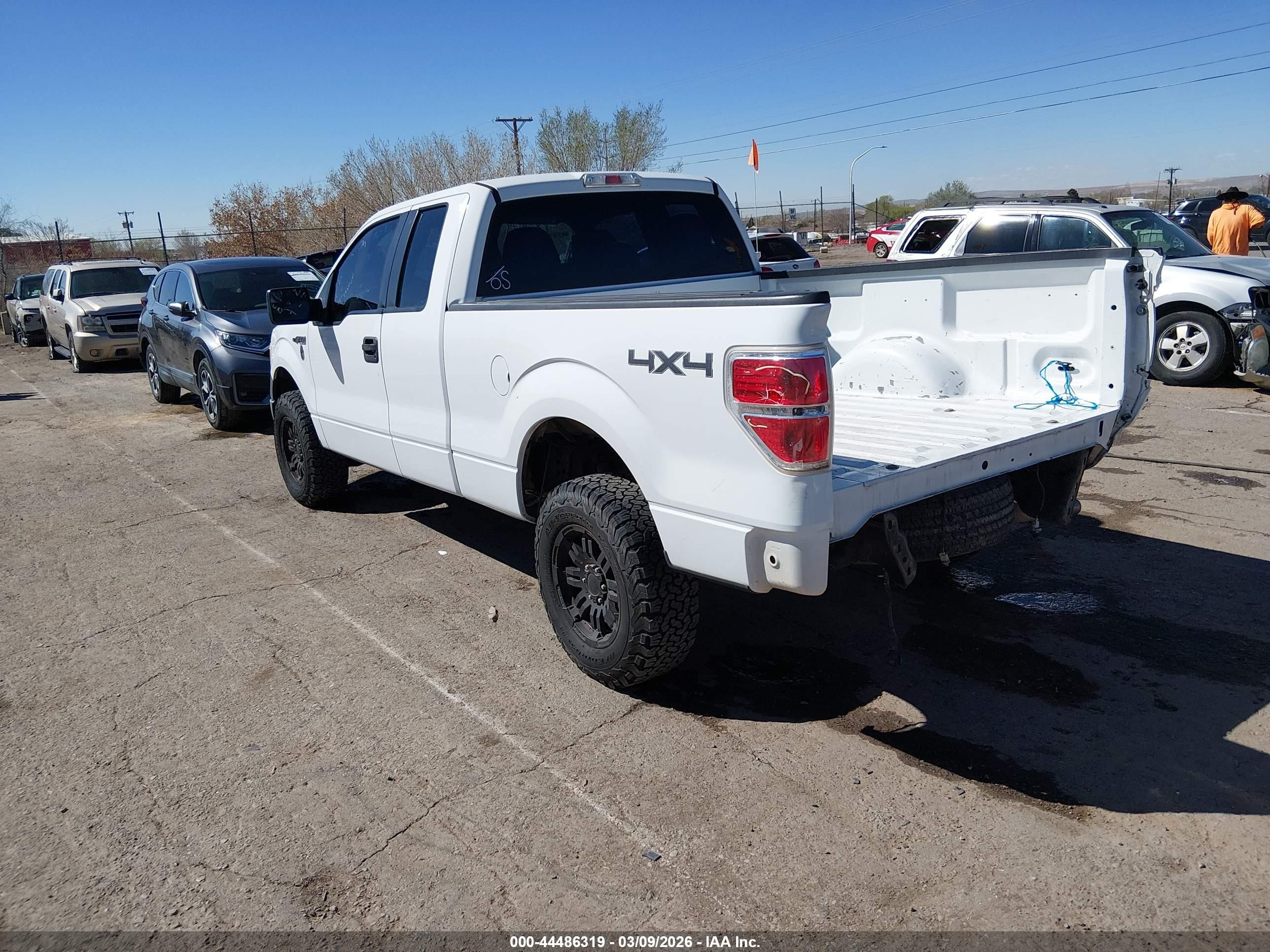 2012 Ford F-150 Xl White vin: 1FTEX1EMXCFA44513