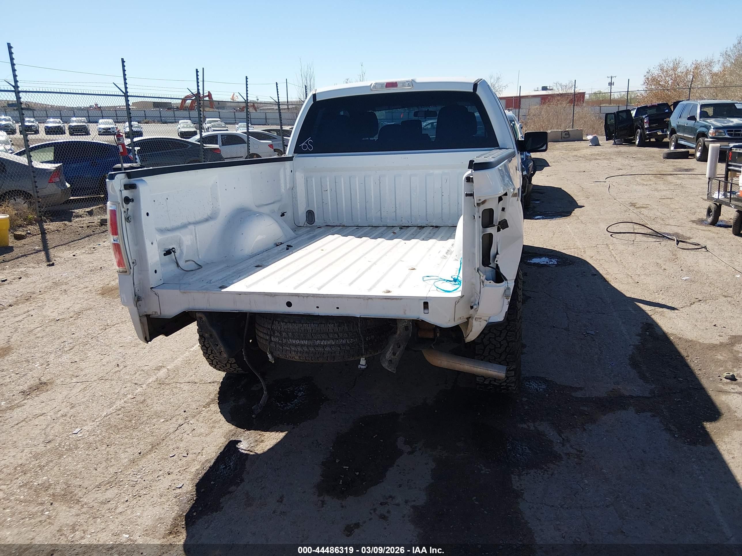 2012 Ford F-150 Xl White vin: 1FTEX1EMXCFA44513