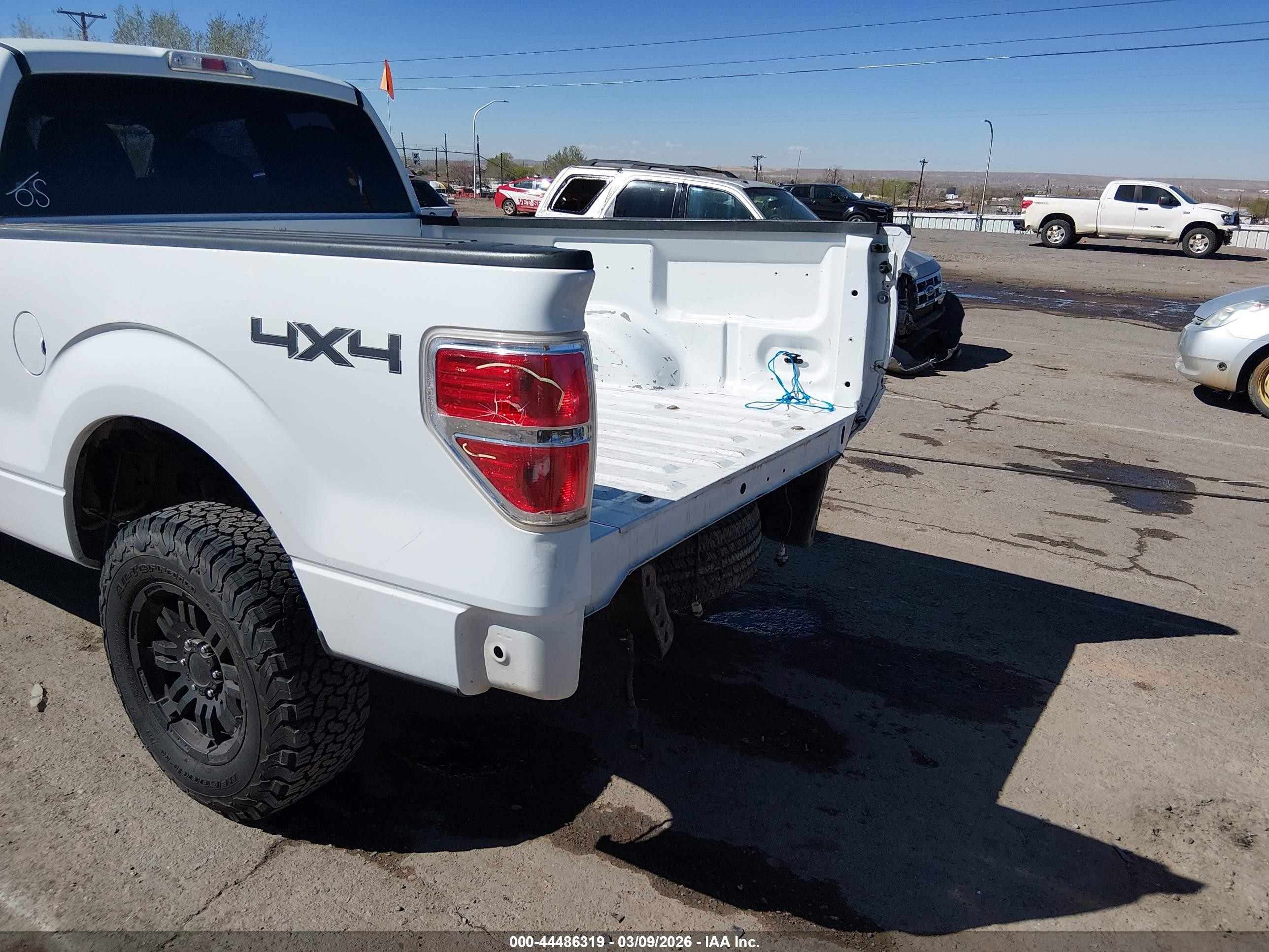 2012 Ford F-150 Xl White vin: 1FTEX1EMXCFA44513