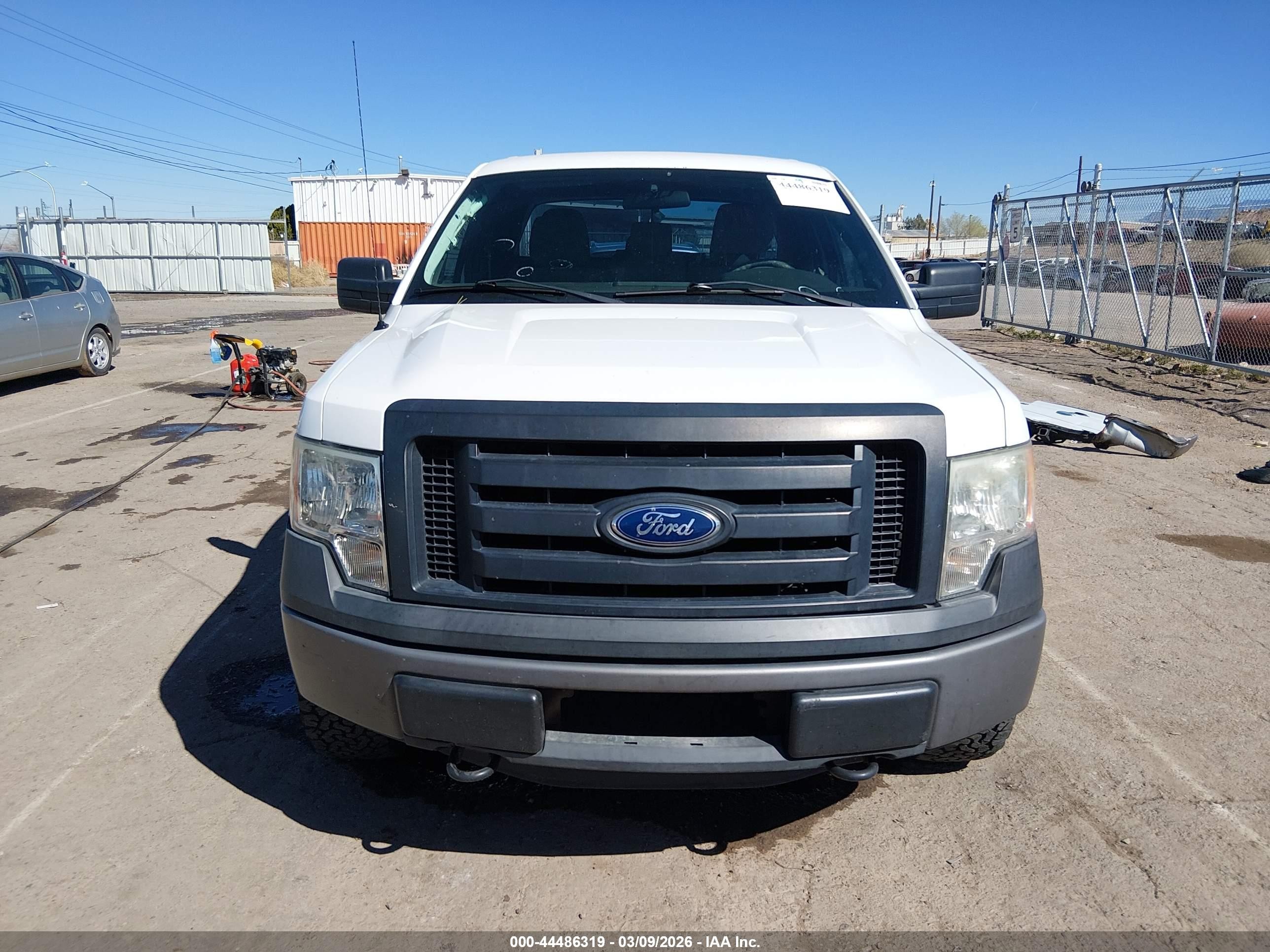 2012 Ford F-150 Xl White vin: 1FTEX1EMXCFA44513