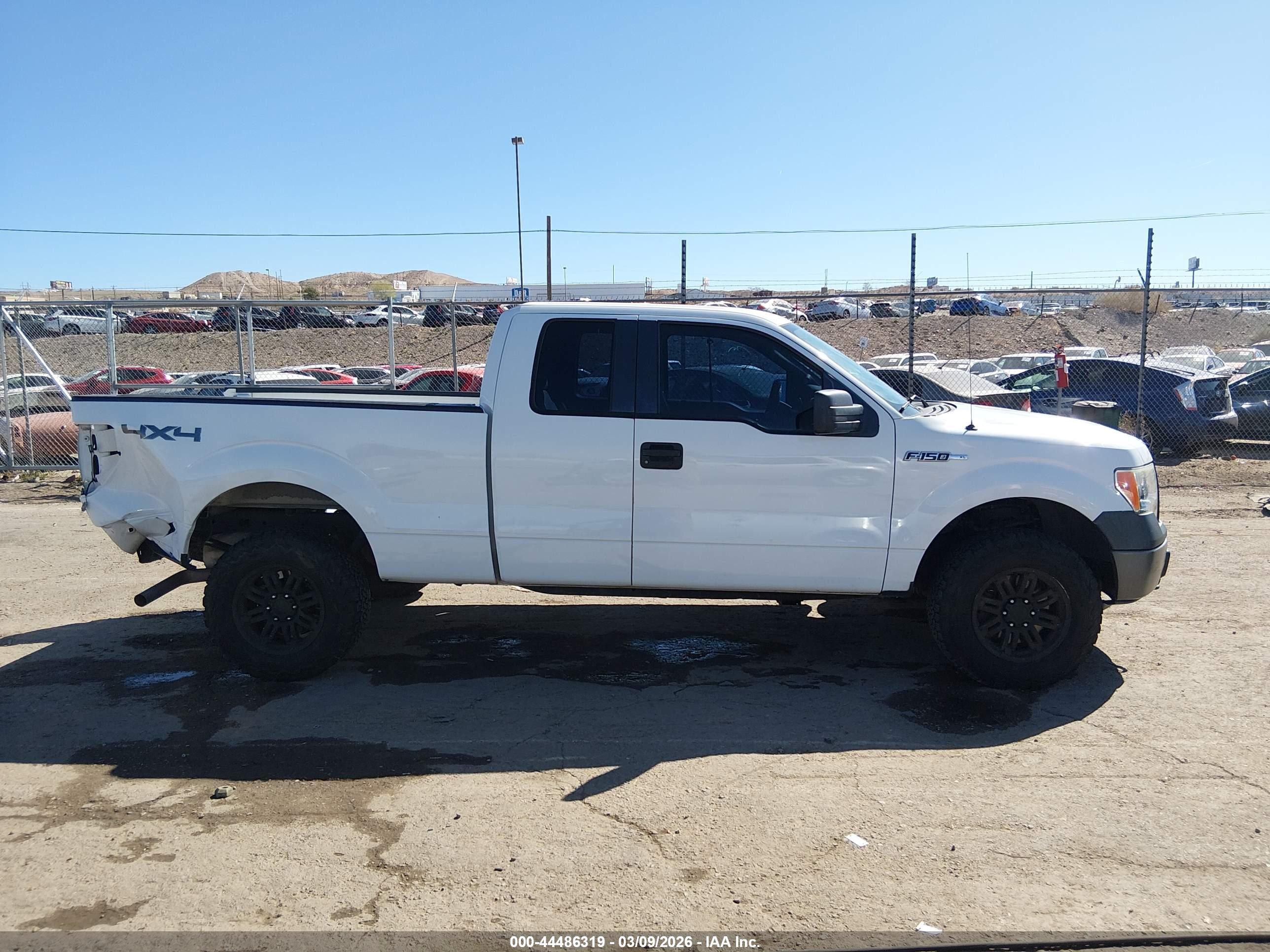 2012 Ford F-150 Xl White vin: 1FTEX1EMXCFA44513