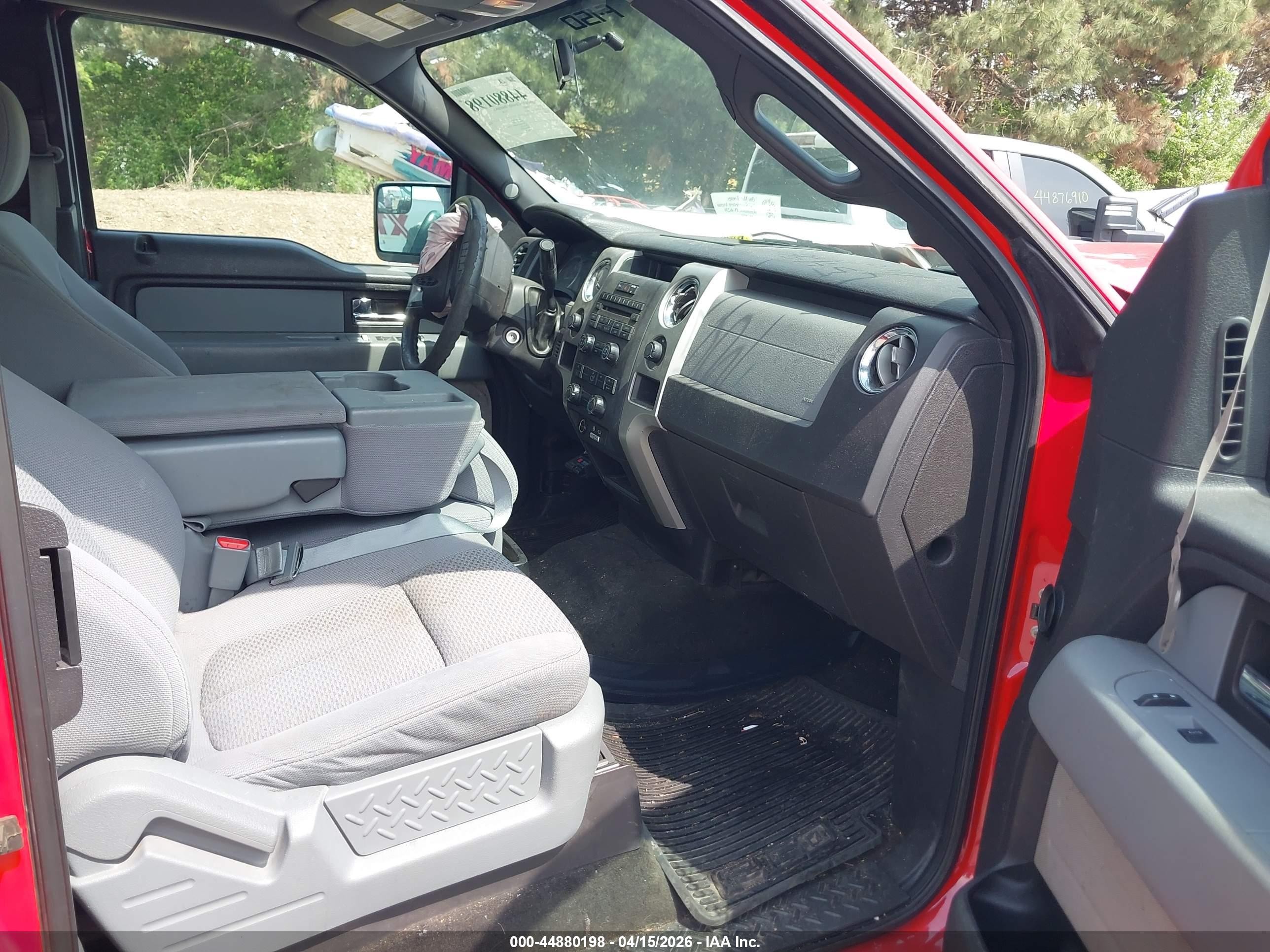 2012 Ford F-150 Xlt Red vin: 1FTEX1EMXCFC84158
