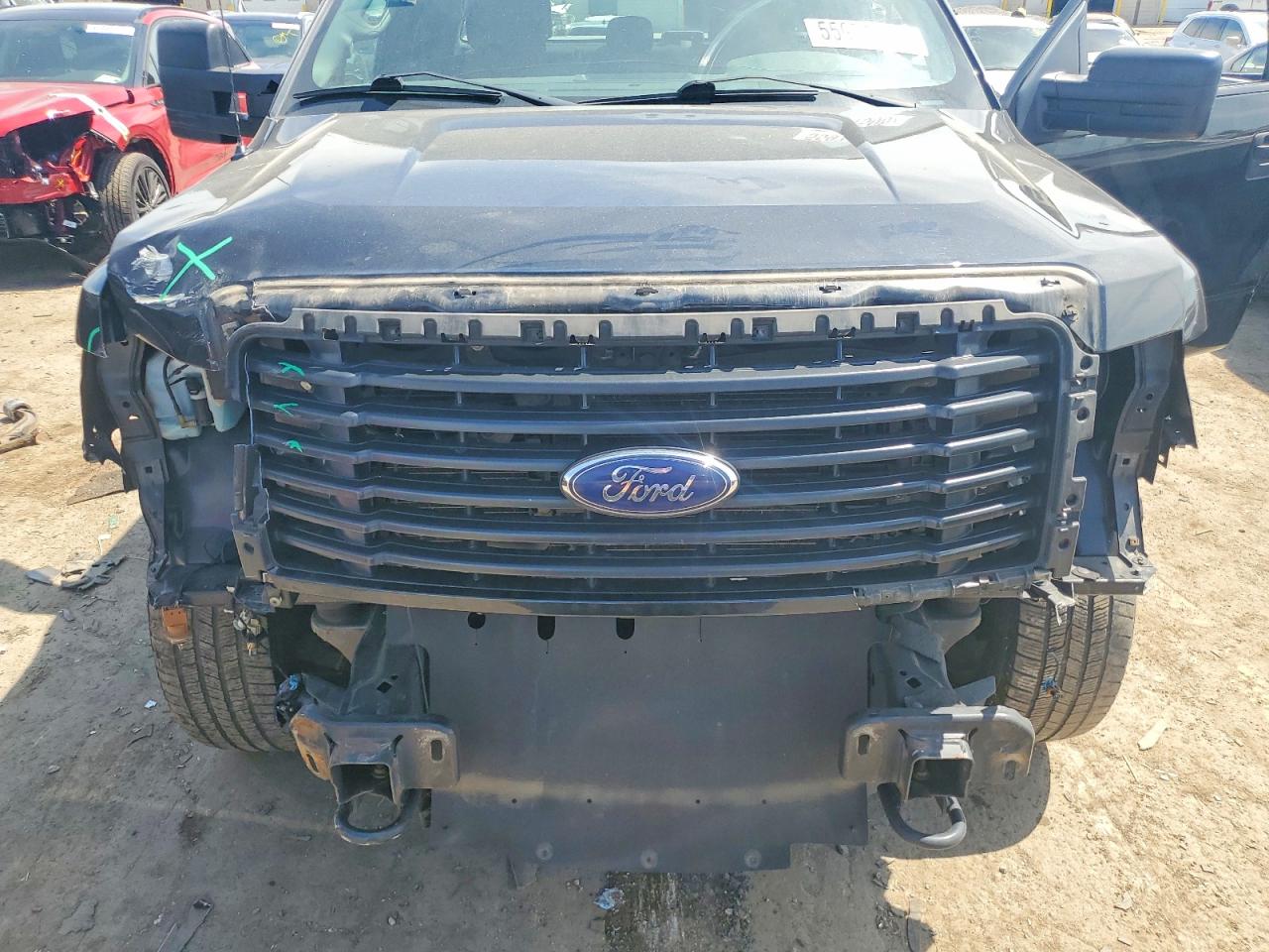 2014 Ford F150 Super Cab Black vin: 1FTEX1EMXEFB75797