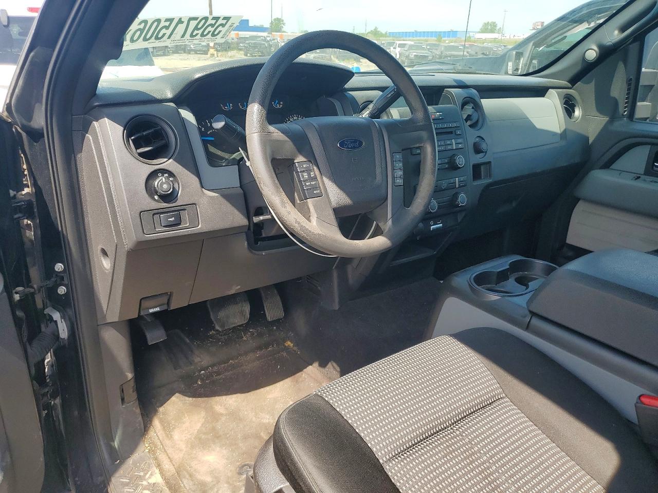 2014 Ford F150 Super Cab Black vin: 1FTEX1EMXEFB75797