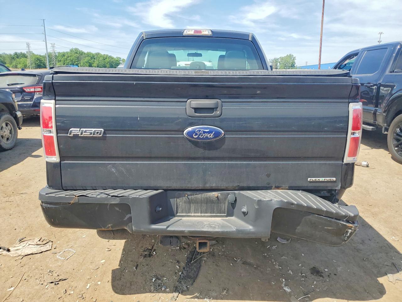 2014 Ford F150 Super Cab Black vin: 1FTEX1EMXEFB75797