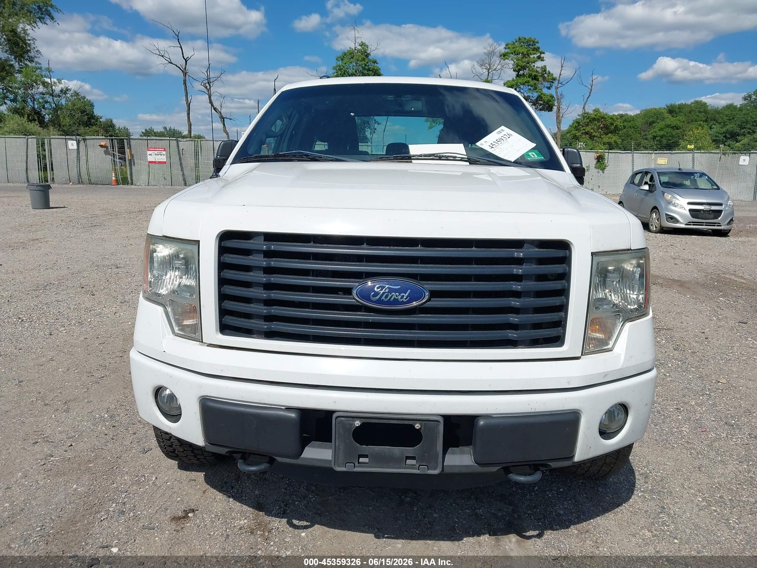 2014 Ford F-150 Stx White vin: 1FTEX1EMXEFC59537