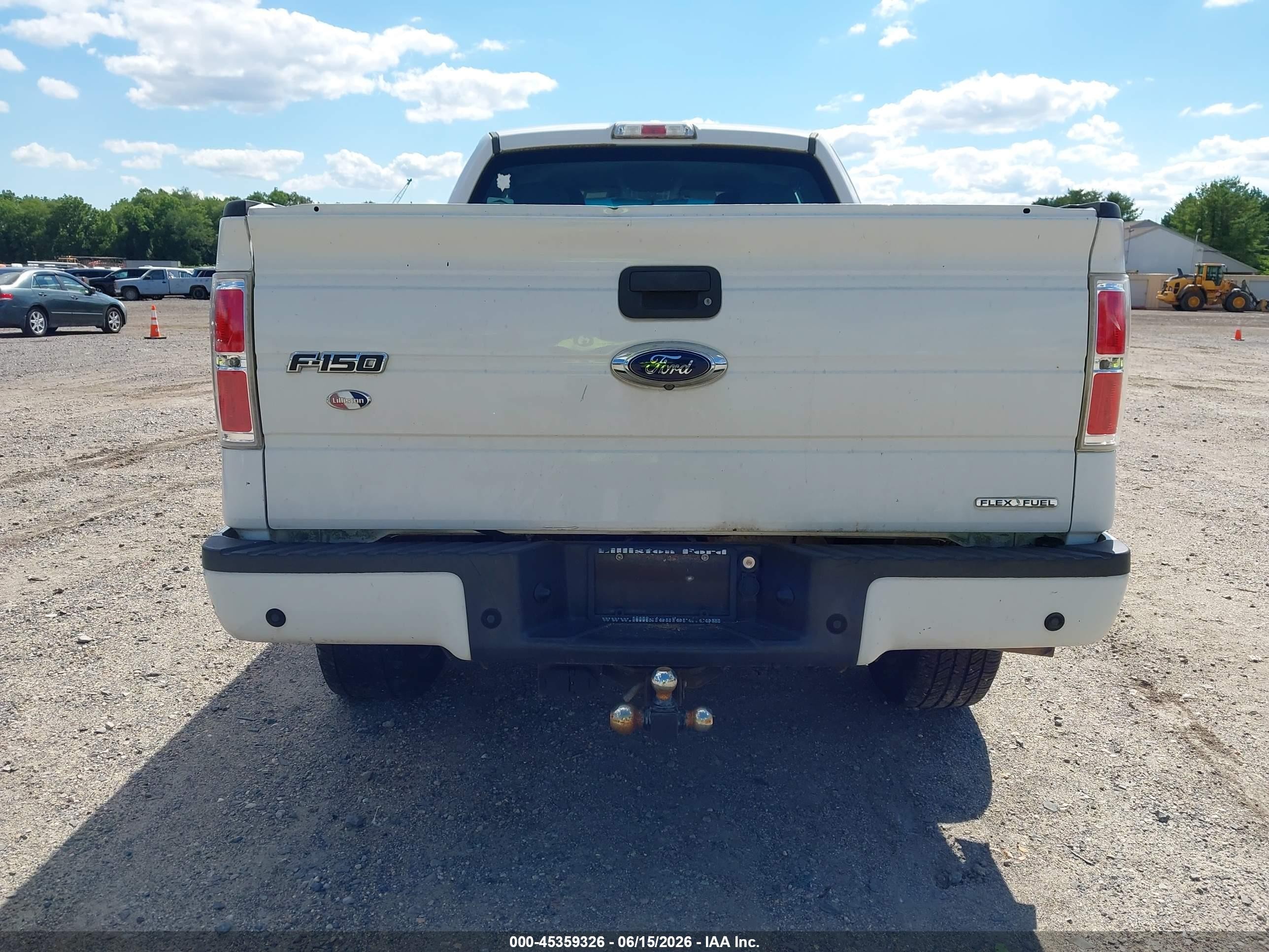2014 Ford F-150 Stx White vin: 1FTEX1EMXEFC59537