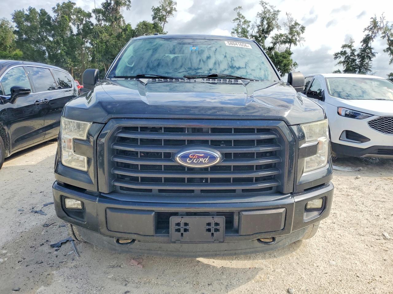 2015 Ford F150 Super Cab Black vin: 1FTEX1EP0FFB46126
