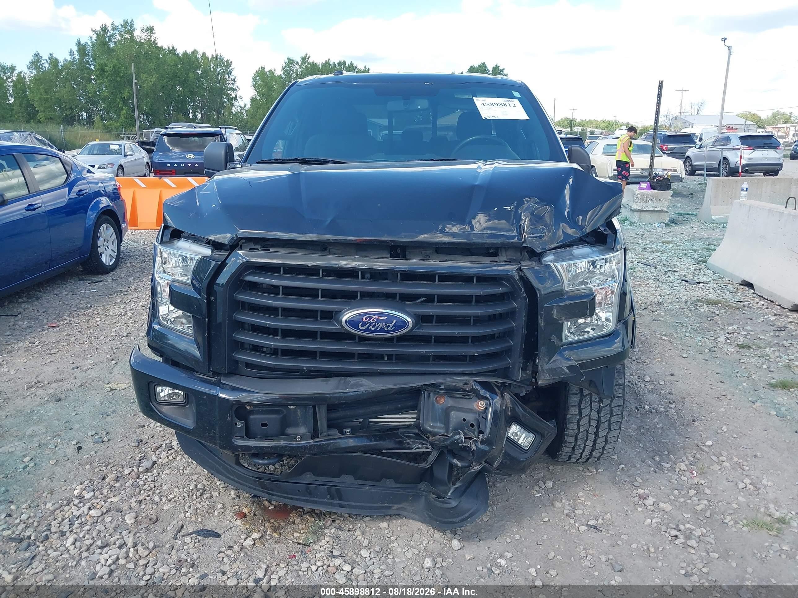 2015 Ford F-150 Xlt Black vin: 1FTEX1EP0FFC51393