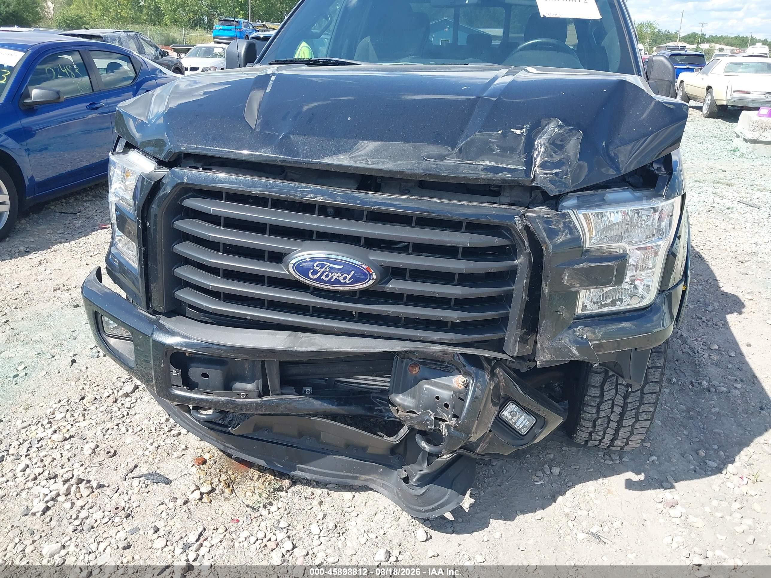 2015 Ford F-150 Xlt Black vin: 1FTEX1EP0FFC51393