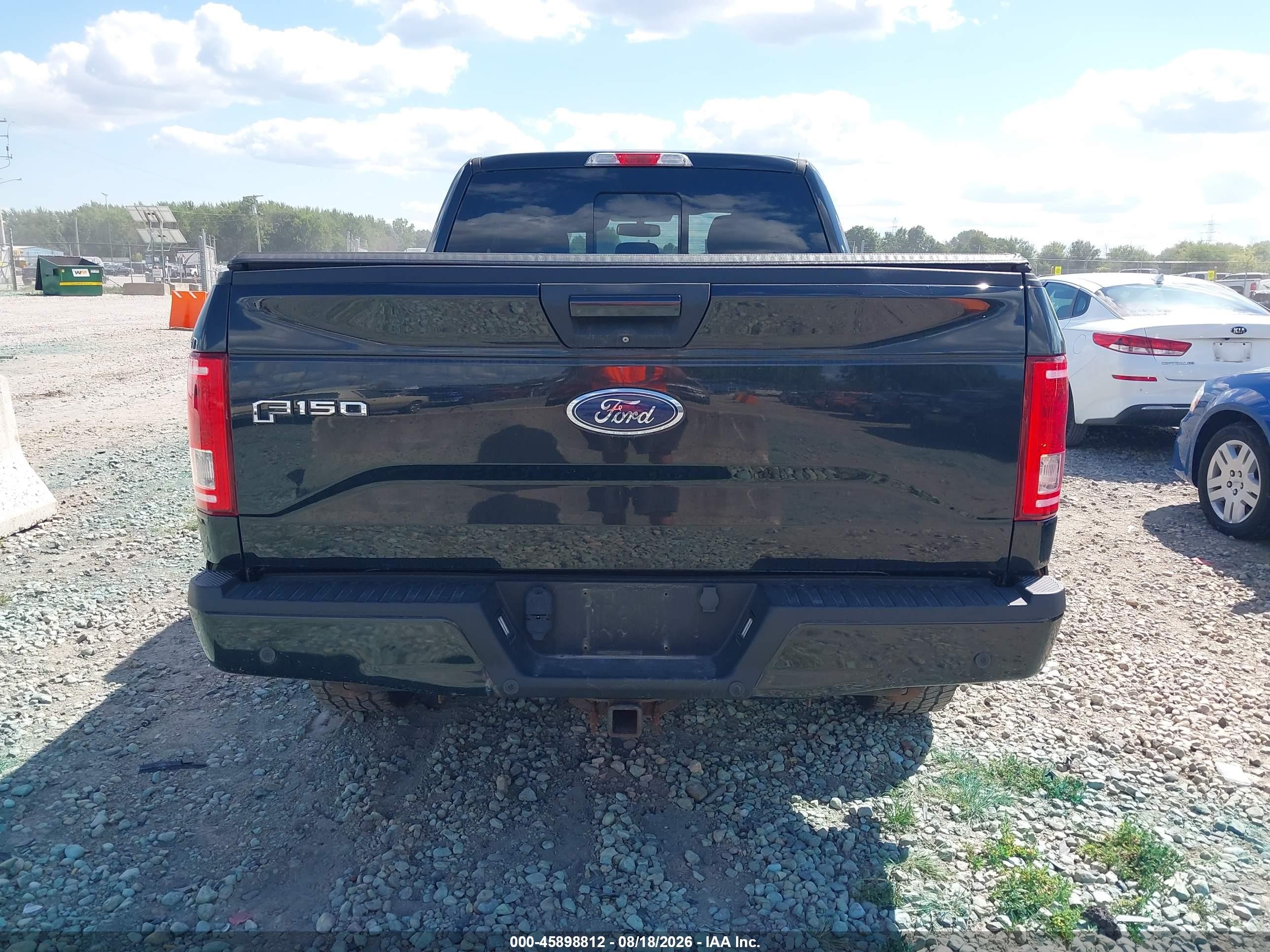 2015 Ford F-150 Xlt Black vin: 1FTEX1EP0FFC51393
