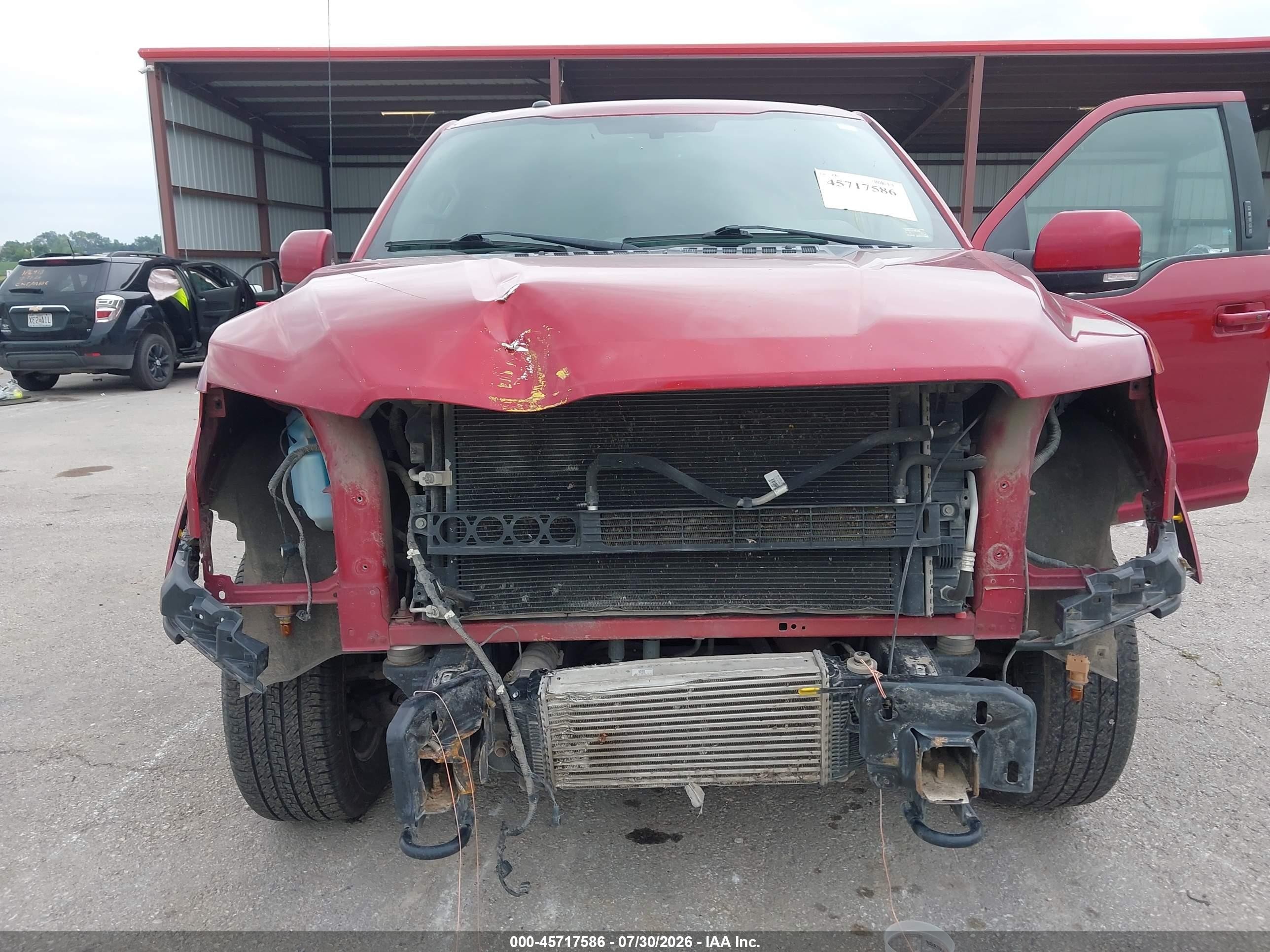 2015 Ford F-150 Lariat Red vin: 1FTEX1EP0FKD96666
