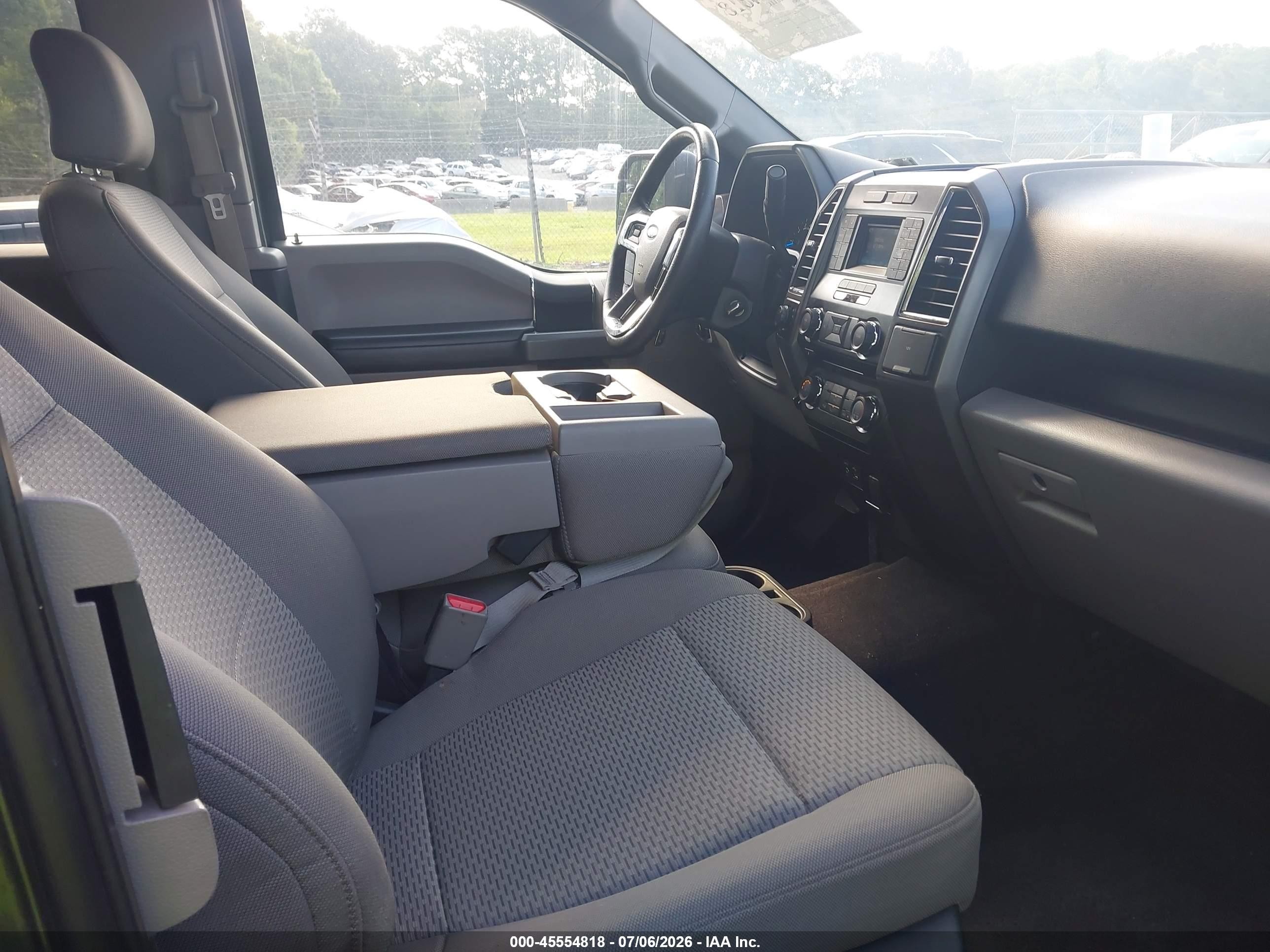2015 Ford F150 Super Cab Gray vin: 1FTEX1EP0FKE08038