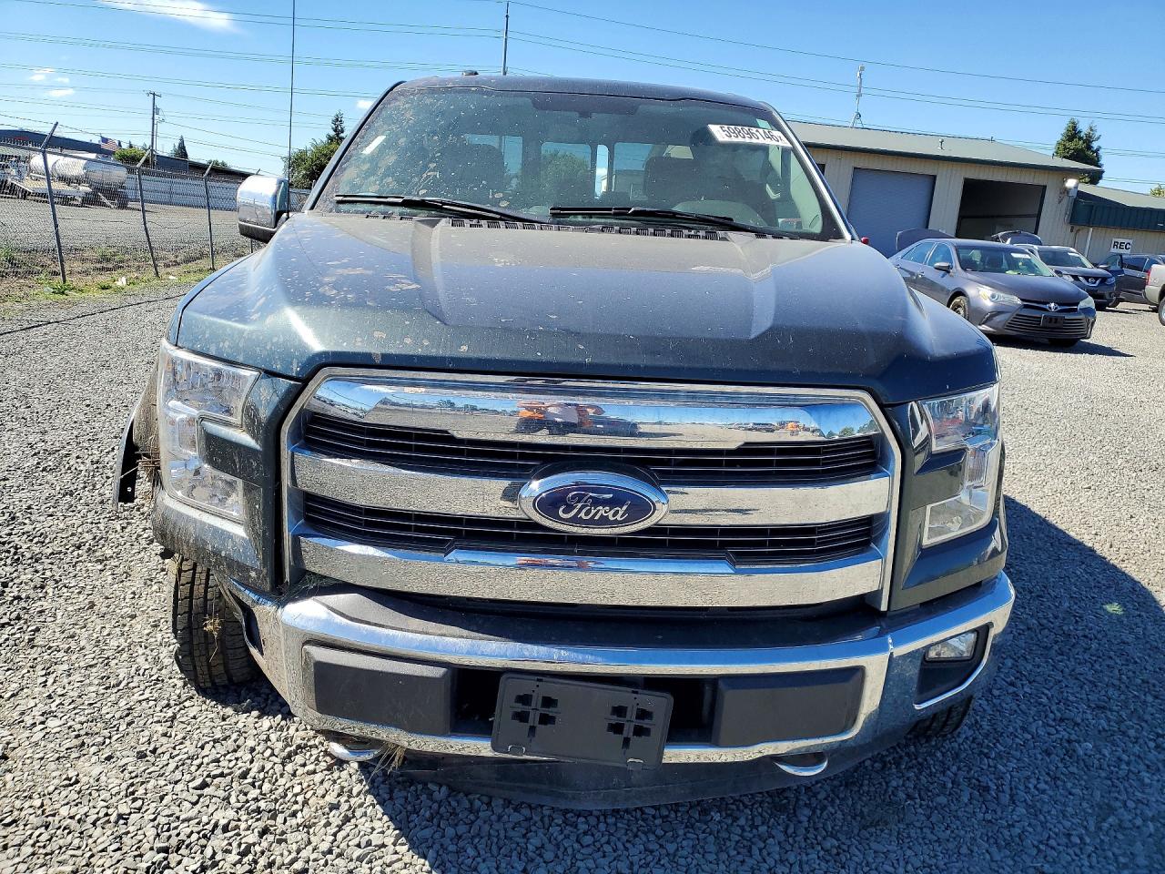 2015 Ford F150 Super Cab Green vin: 1FTEX1EP0FKE17547