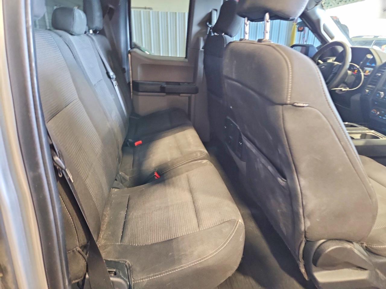 2017 Ford F150 Super Cab Silver vin: 1FTEX1EP0HFC00690