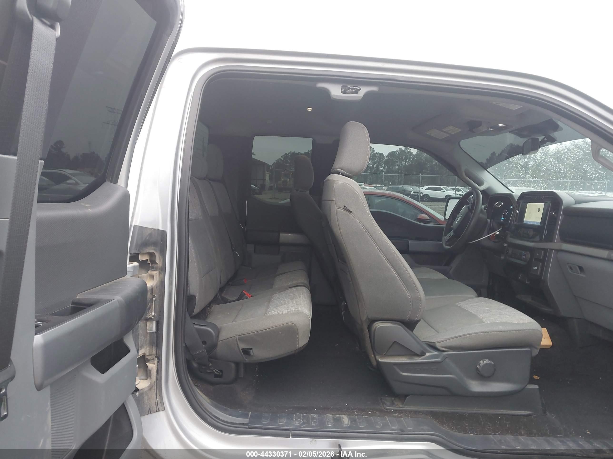 2022 Ford F-150 Xlt Gray vin: 1FTEX1EP0NKF30218