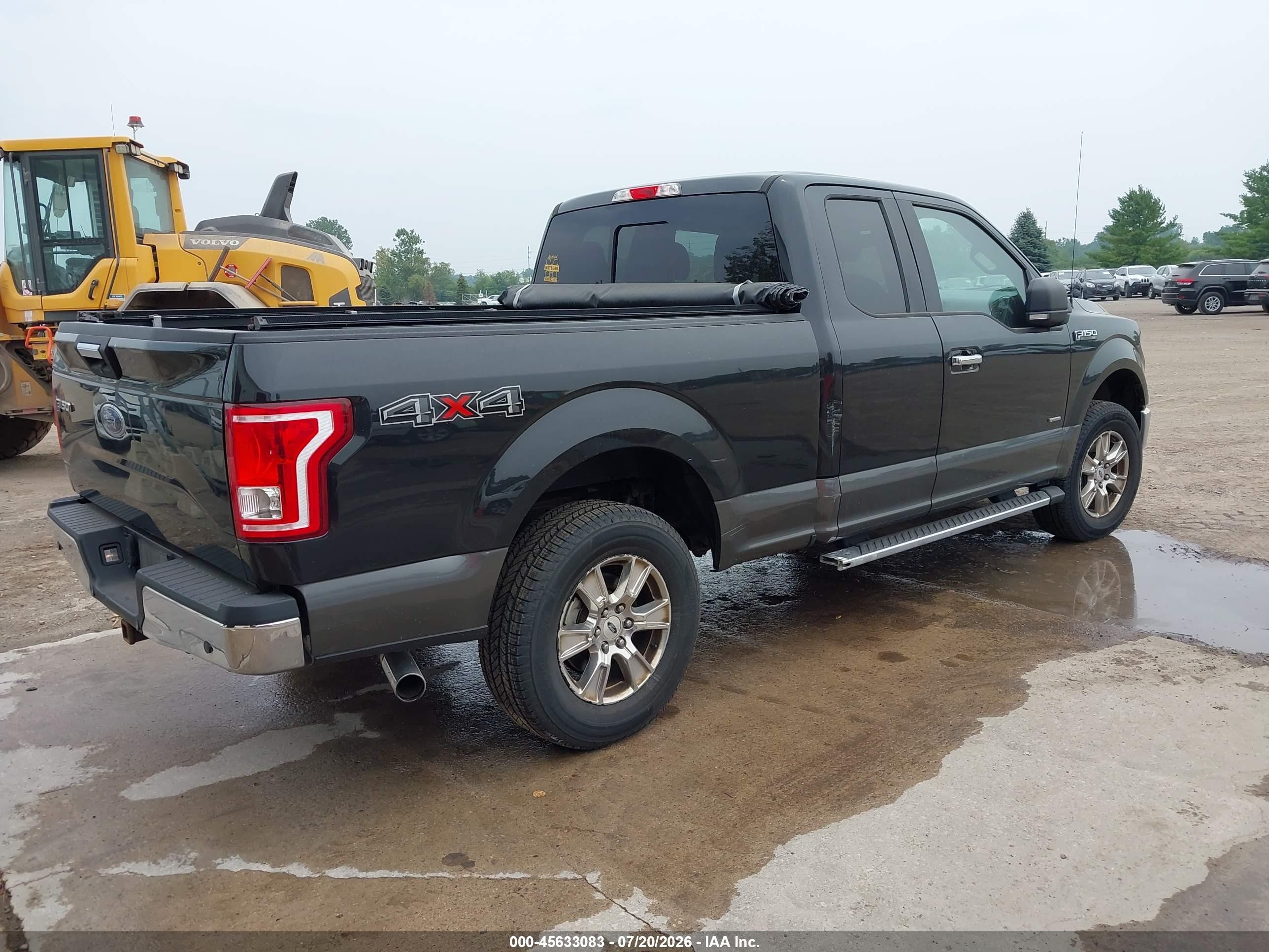 2015 Ford F-150 Xlt Black vin: 1FTEX1EP1FFB68958