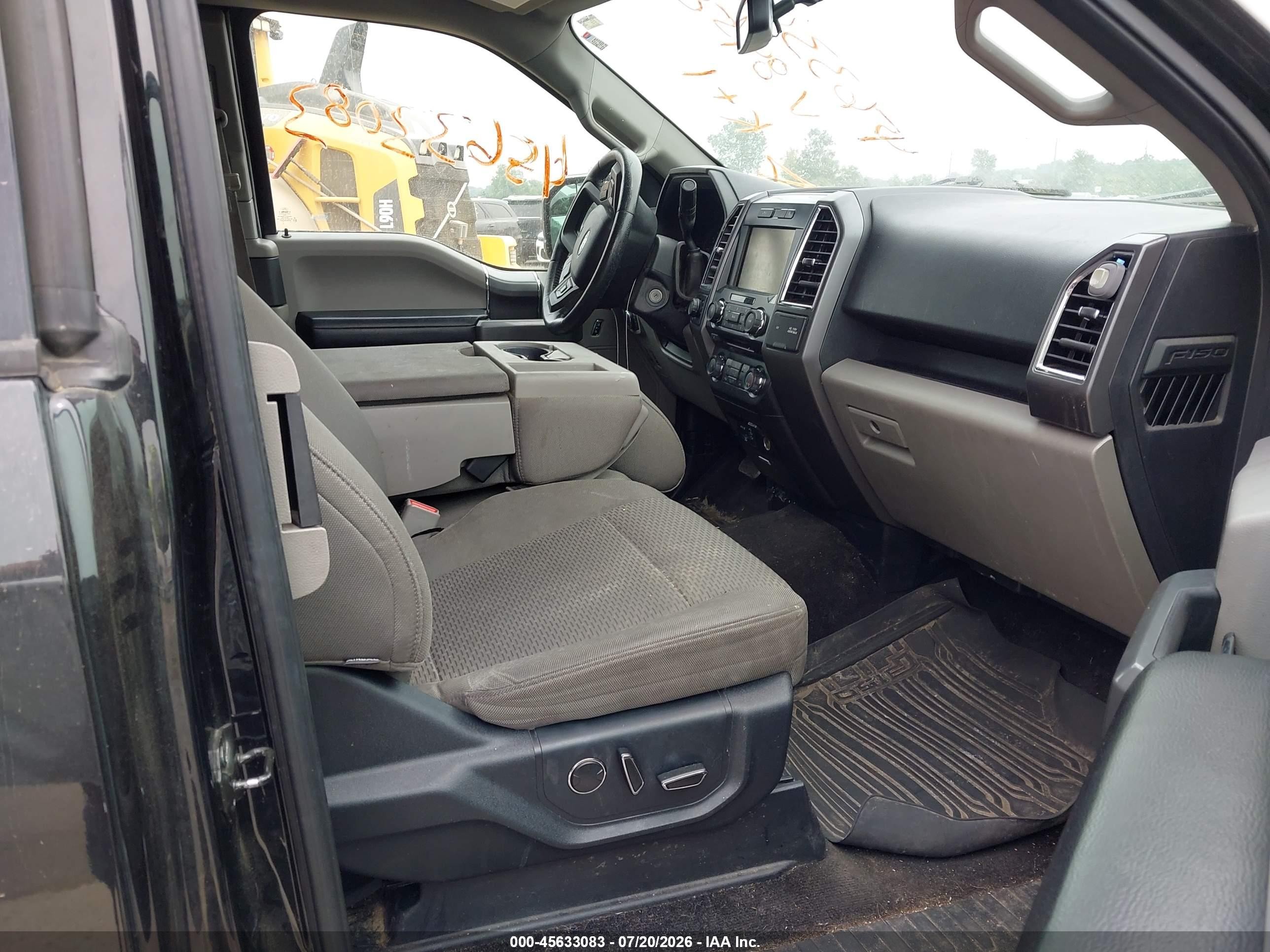 2015 Ford F-150 Xlt Black vin: 1FTEX1EP1FFB68958