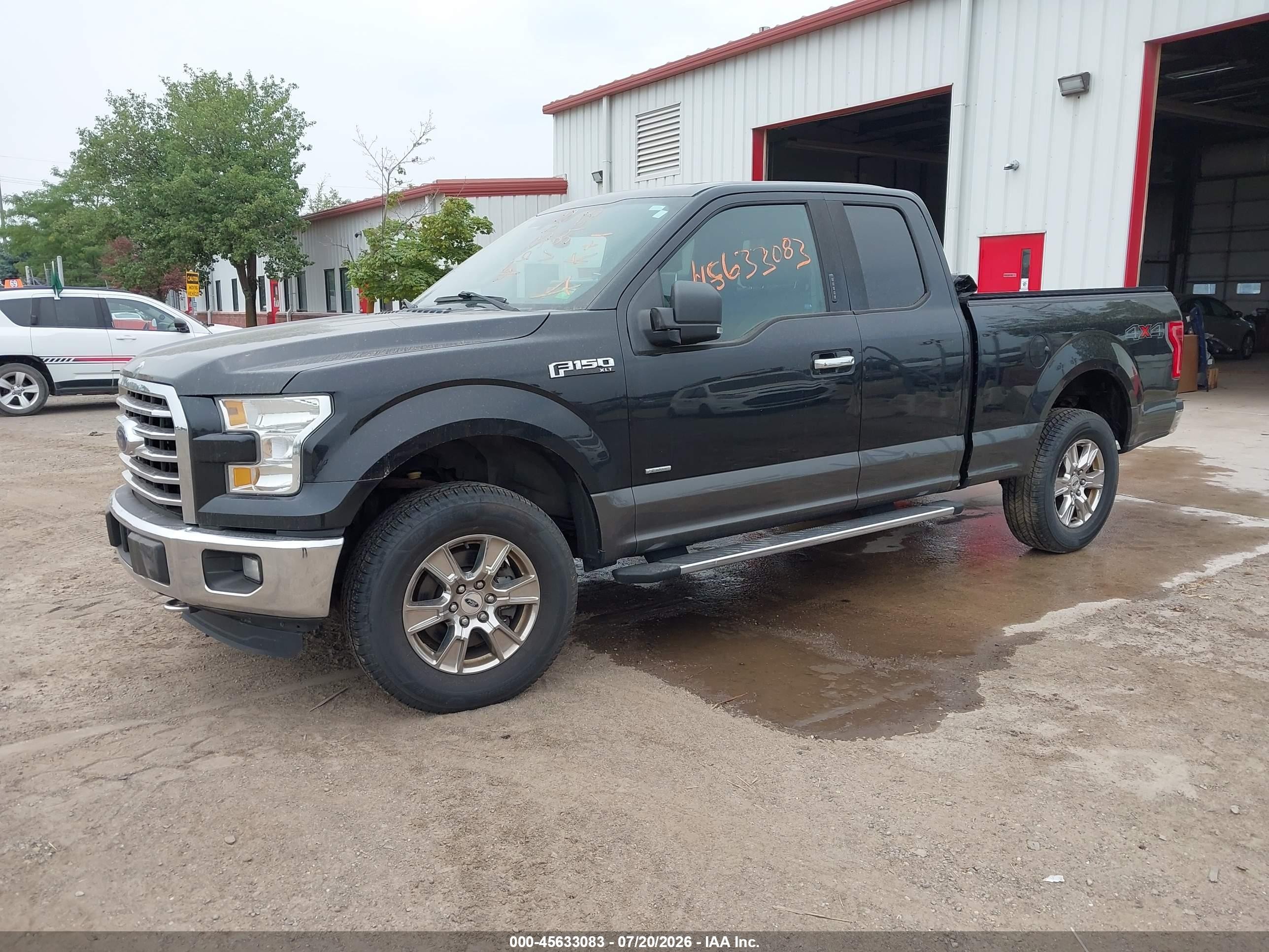 2015 Ford F-150 Xlt Black vin: 1FTEX1EP1FFB68958