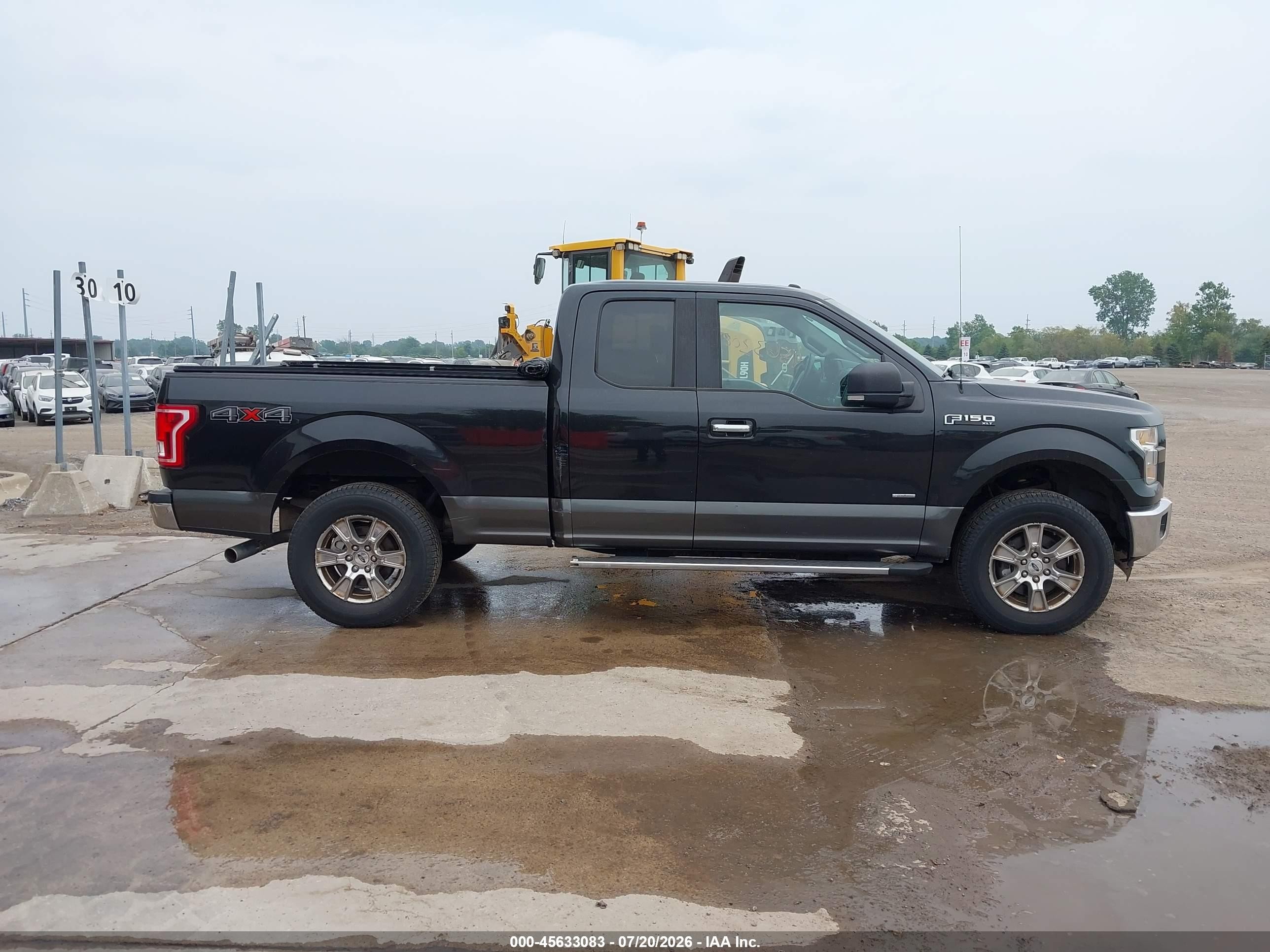 2015 Ford F-150 Xlt Black vin: 1FTEX1EP1FFB68958