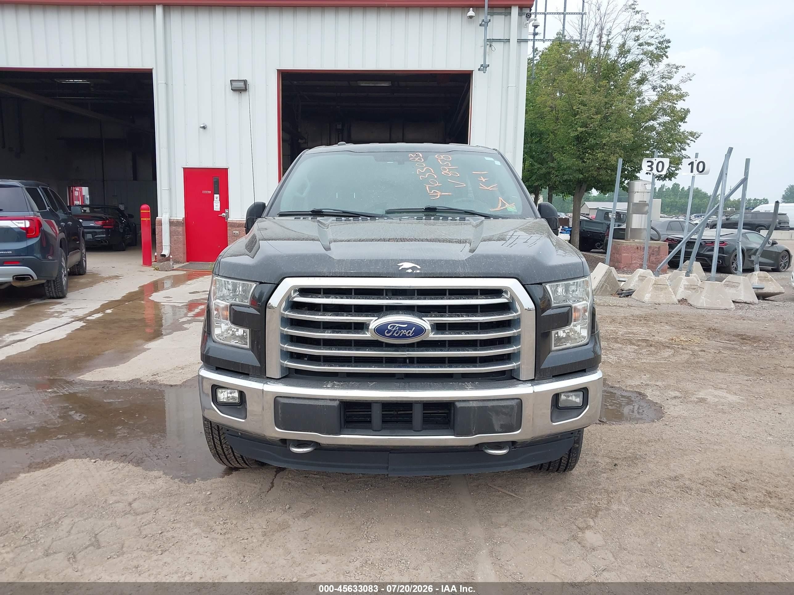 2015 Ford F-150 Xlt Black vin: 1FTEX1EP1FFB68958