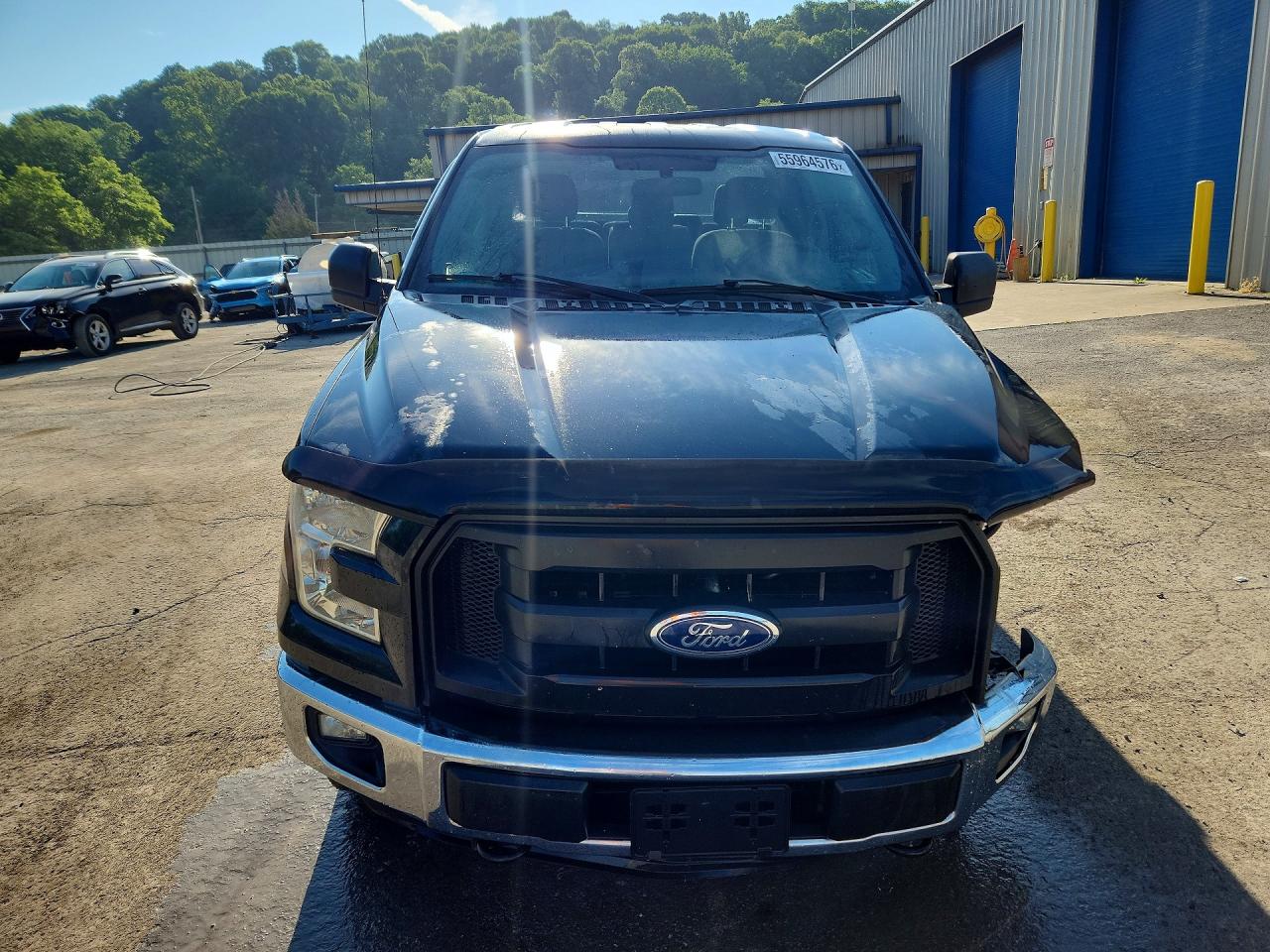 2015 Ford F150 Super Cab Черный vin: 1FTEX1EP1FFC07824
