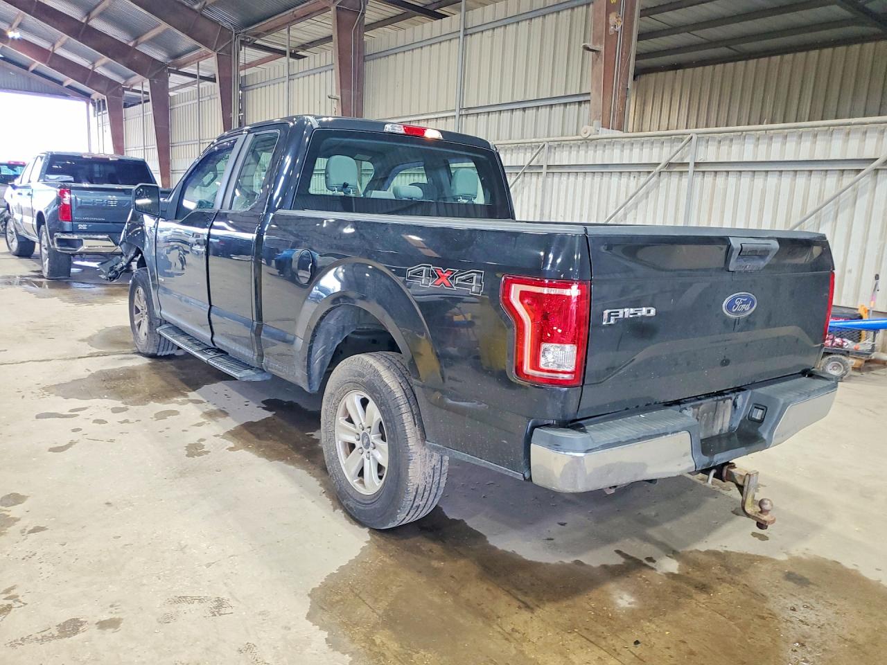 2015 Ford F150 Super Cab Черный vin: 1FTEX1EP1FFC48504