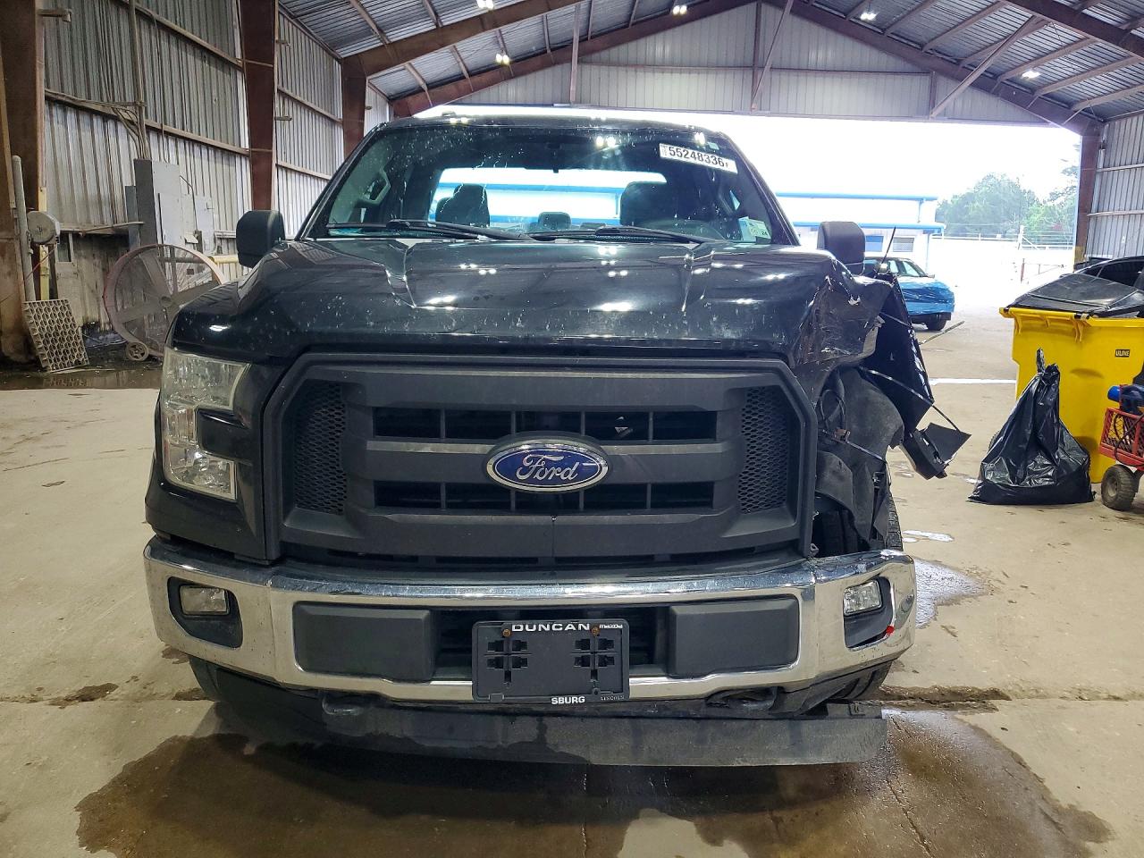 2015 Ford F150 Super Cab Черный vin: 1FTEX1EP1FFC48504