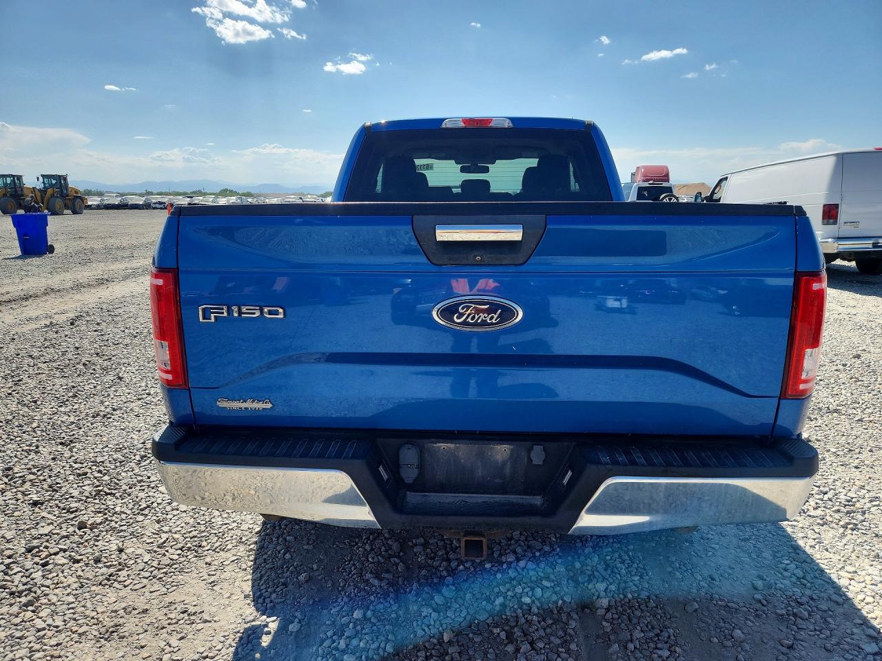 2015 Ford F150 Super Cab Синий vin: 1FTEX1EP1FKD36038