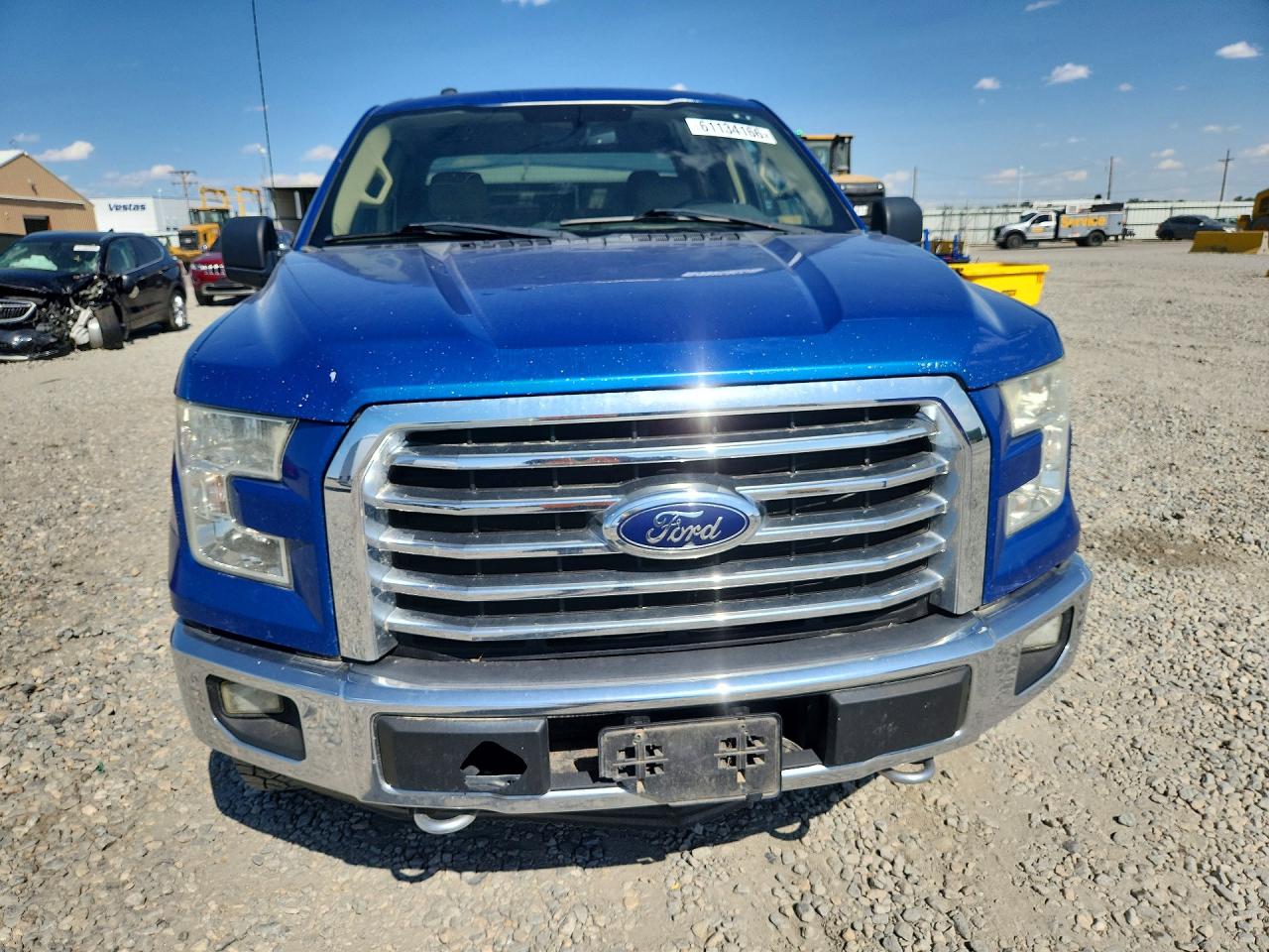 2015 Ford F150 Super Cab Синий vin: 1FTEX1EP1FKD36038