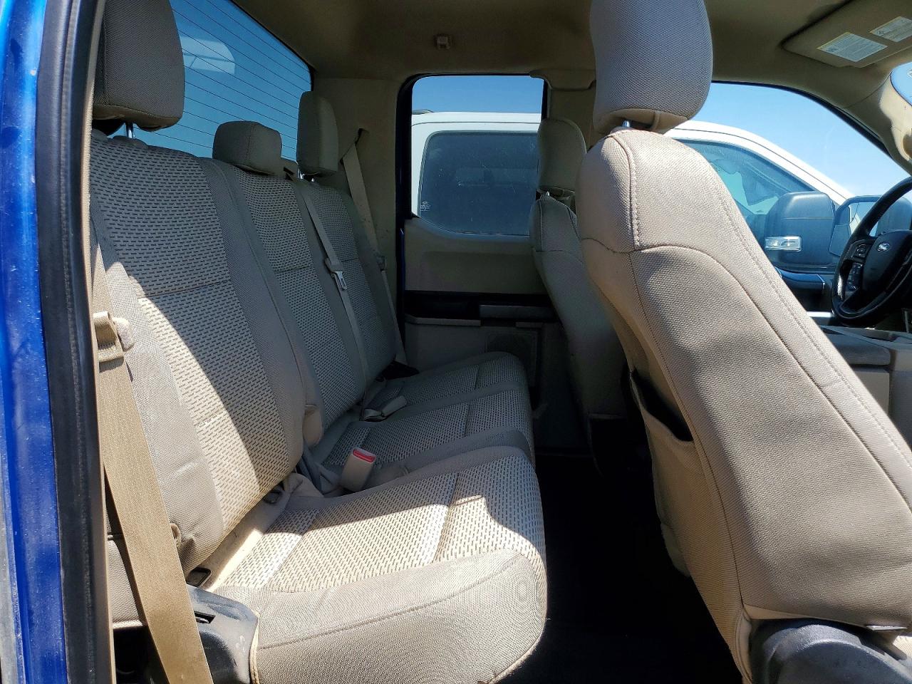 2015 Ford F150 Super Cab Синий vin: 1FTEX1EP1FKD36038