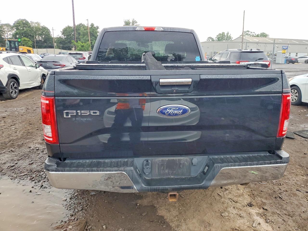 2015 Ford F150 Super Cab Black vin: 1FTEX1EP1FKE33157