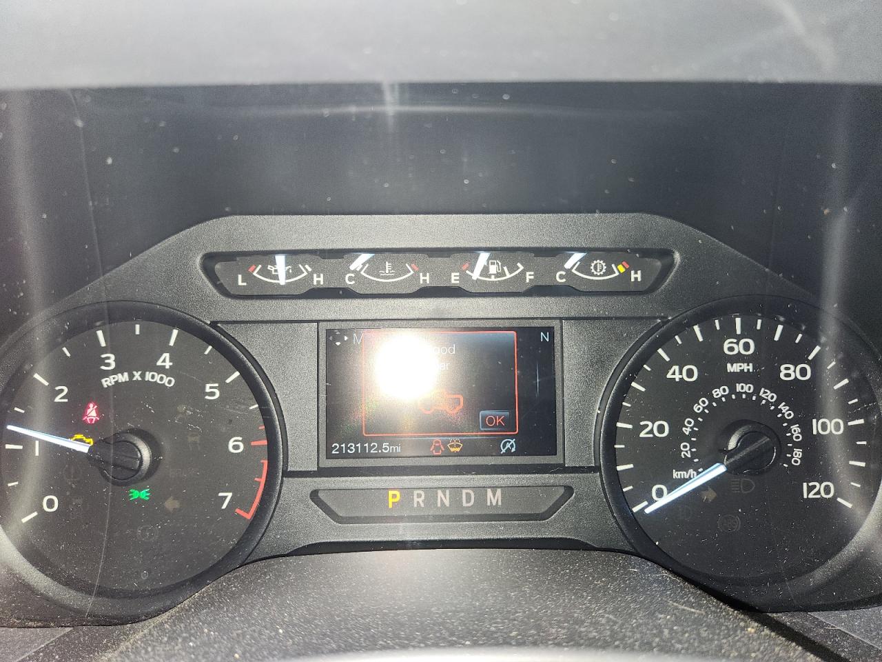 2018 Ford F150 Super Cab Gray vin: 1FTEX1EP1JFB33653 Damage: Warning Light - Engine, On, Unacceptable