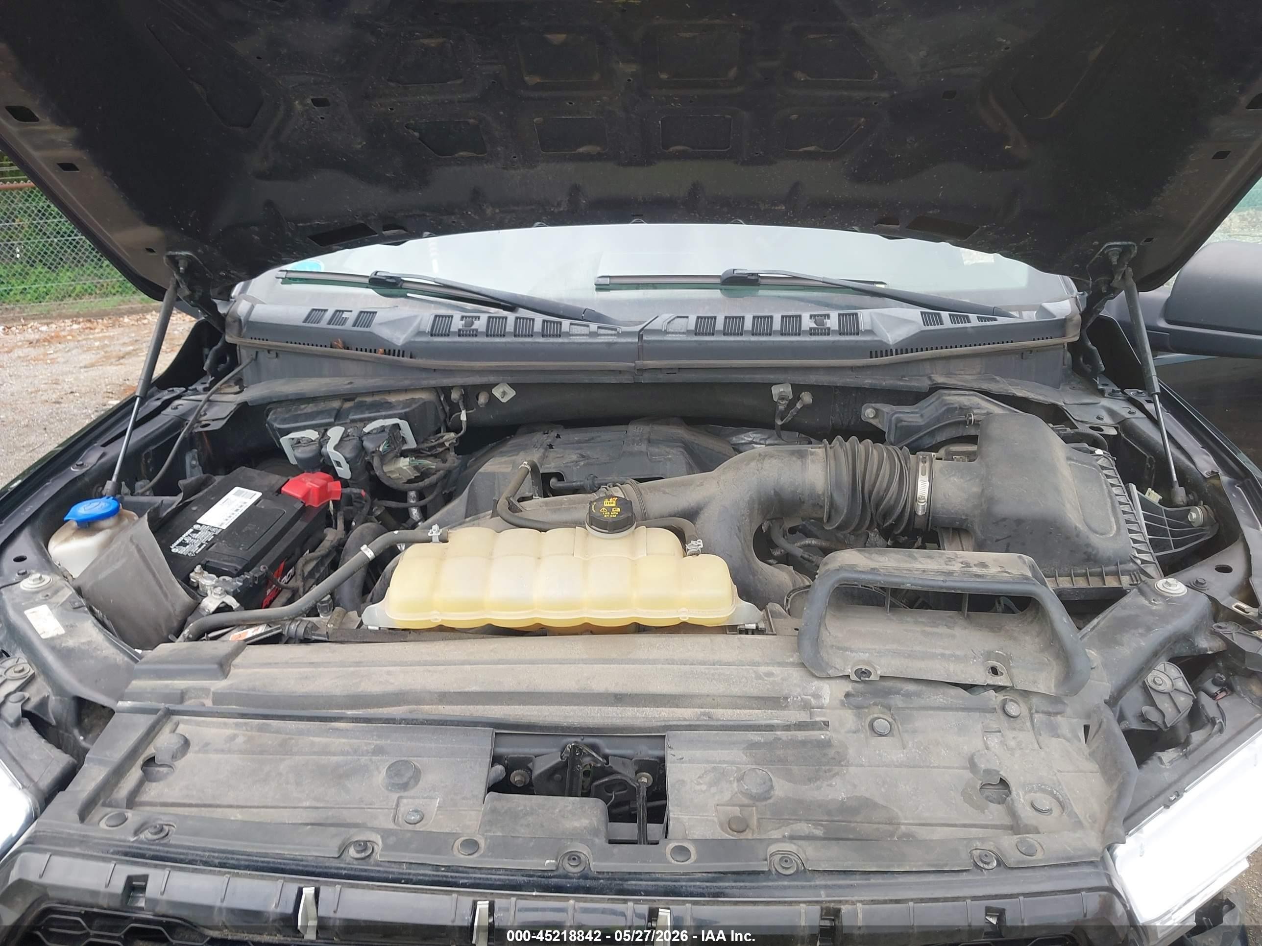 2018 Ford F-150 Xl Black vin: 1FTEX1EP1JFD81966
