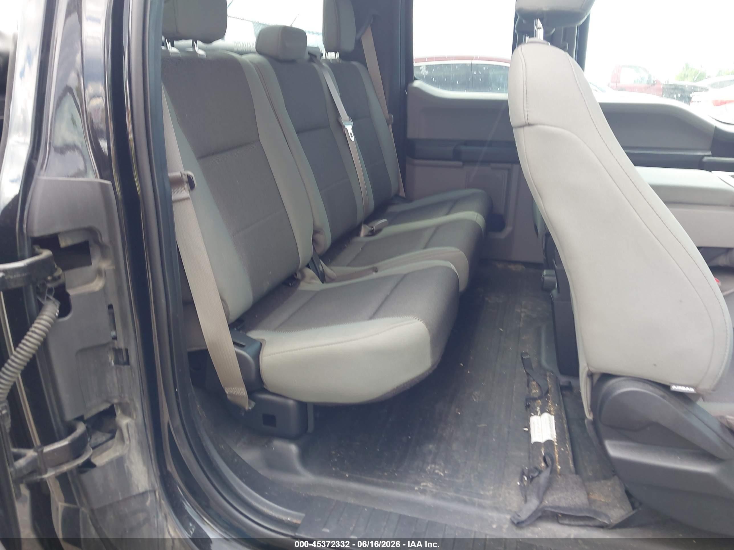 2015 Ford F-150 Xl Black vin: 1FTEX1EP2FFA18650