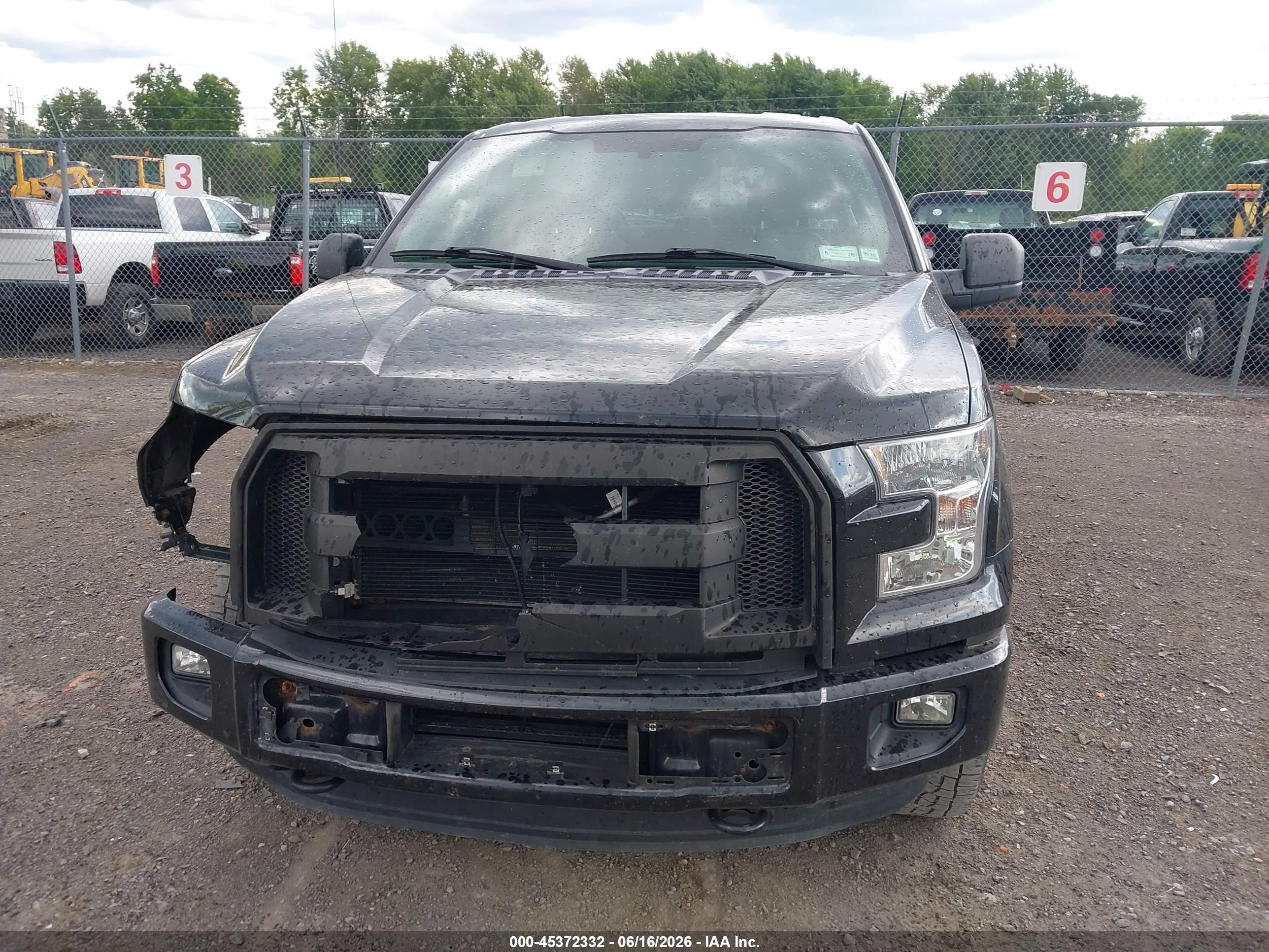 2015 Ford F-150 Xl Black vin: 1FTEX1EP2FFA18650