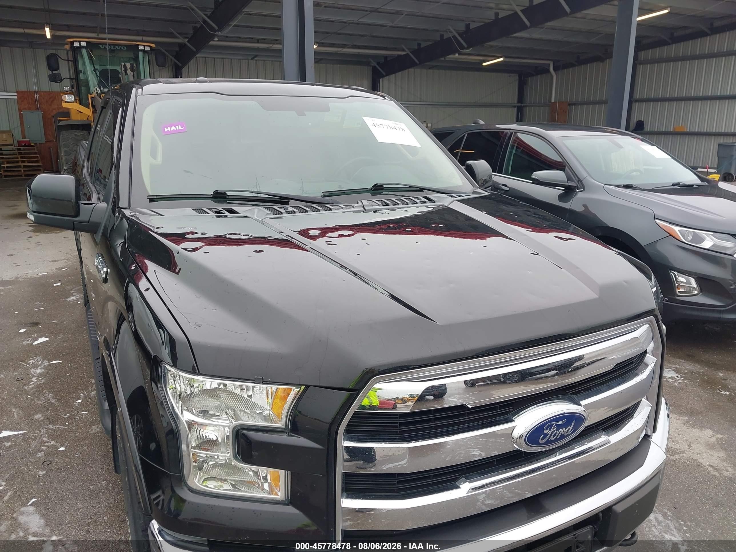 2015 Ford F-150 Lariat Черный vin: 1FTEX1EP2FFA20205