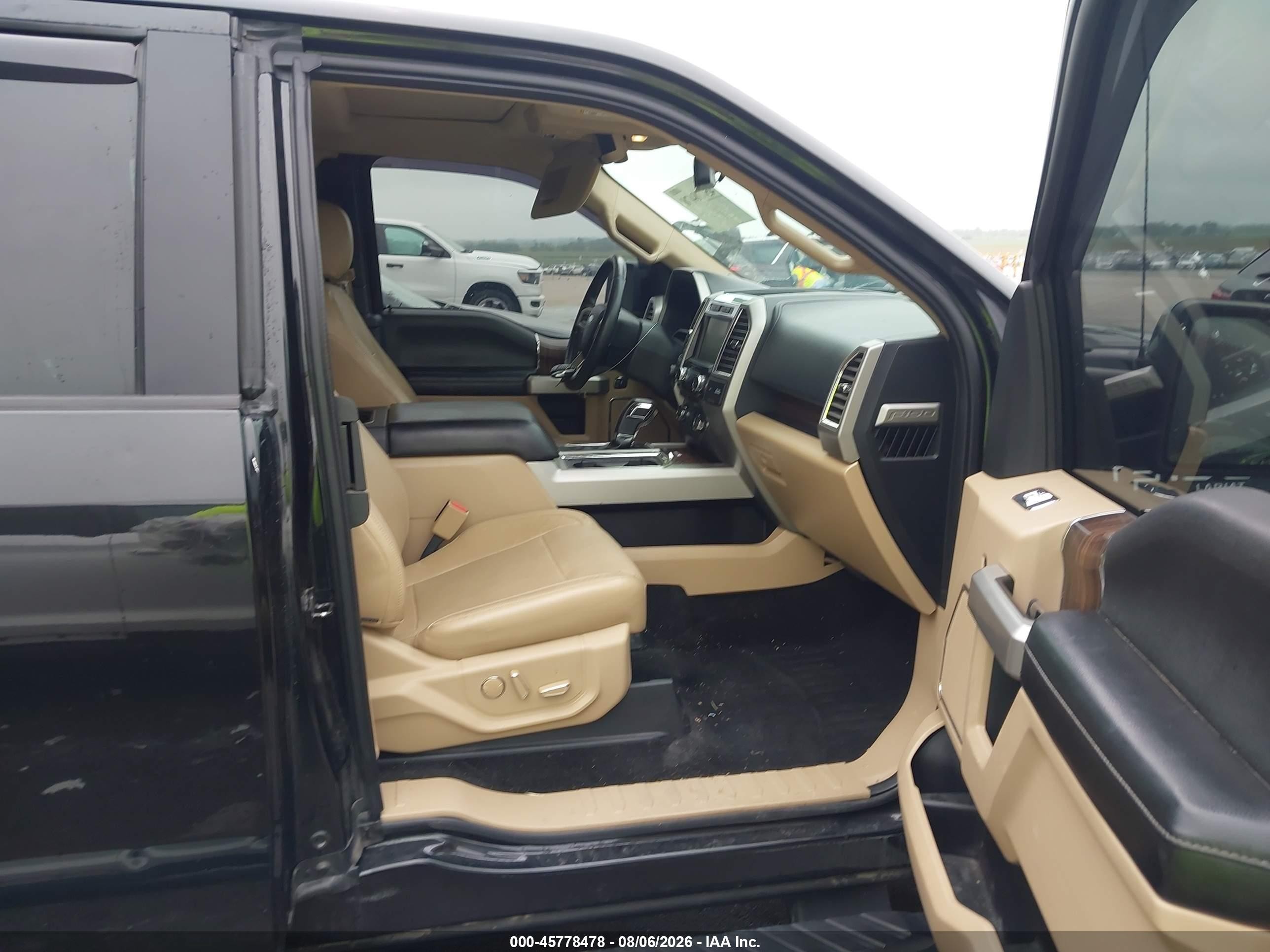 2015 Ford F-150 Lariat Черный vin: 1FTEX1EP2FFA20205