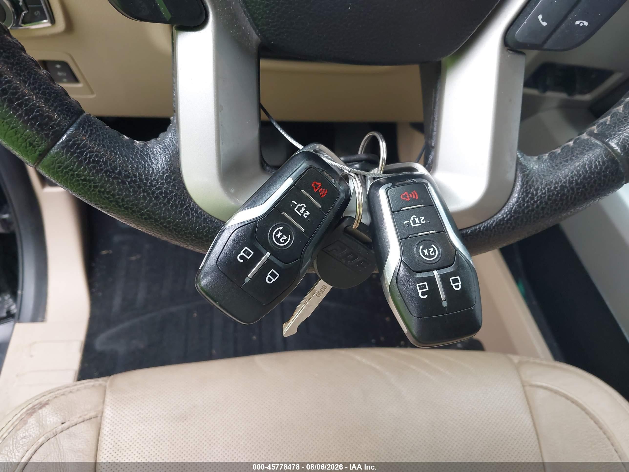 2015 Ford F-150 Lariat Черный vin: 1FTEX1EP2FFA20205