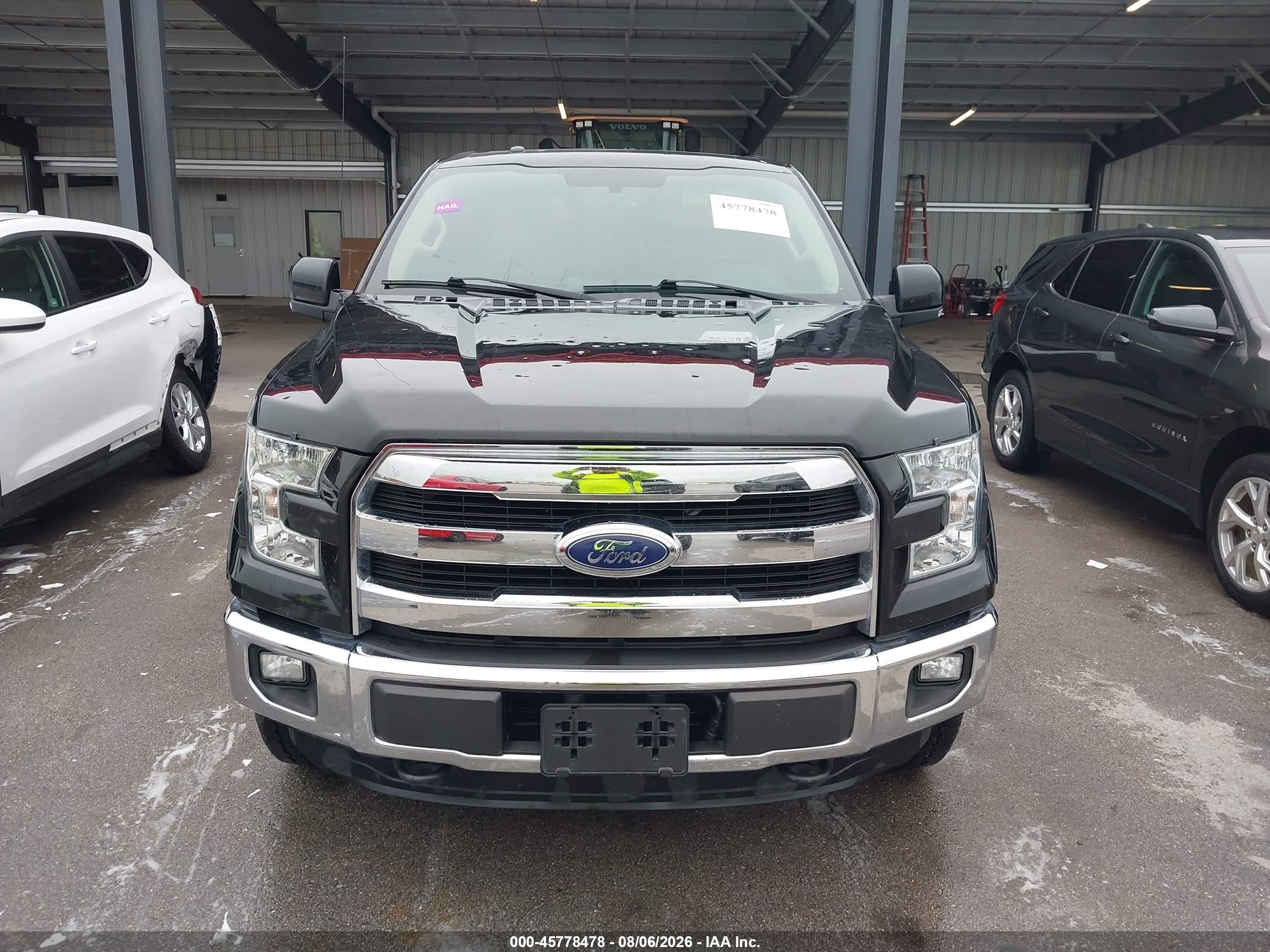 2015 Ford F-150 Lariat Черный vin: 1FTEX1EP2FFA20205